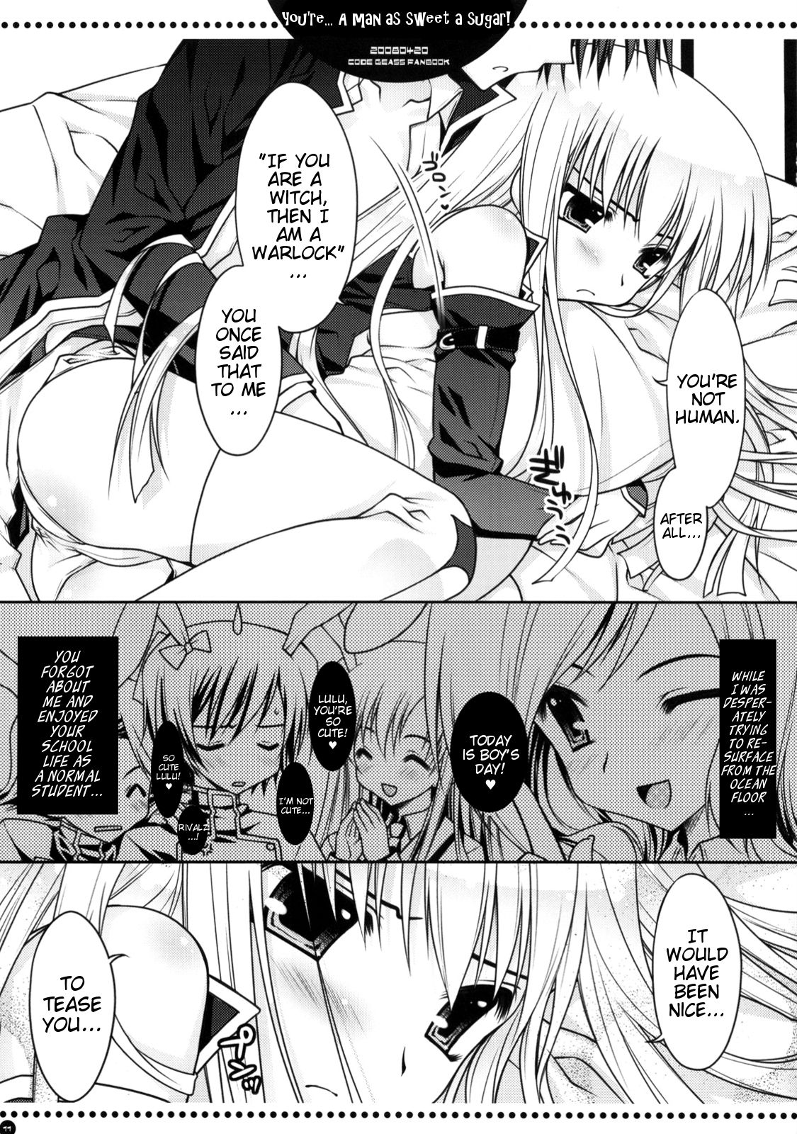 Omae wa... Satou Gashi no You ni Amai Otoko da Kara na | You're... A man as sweet as sugar page 10 full