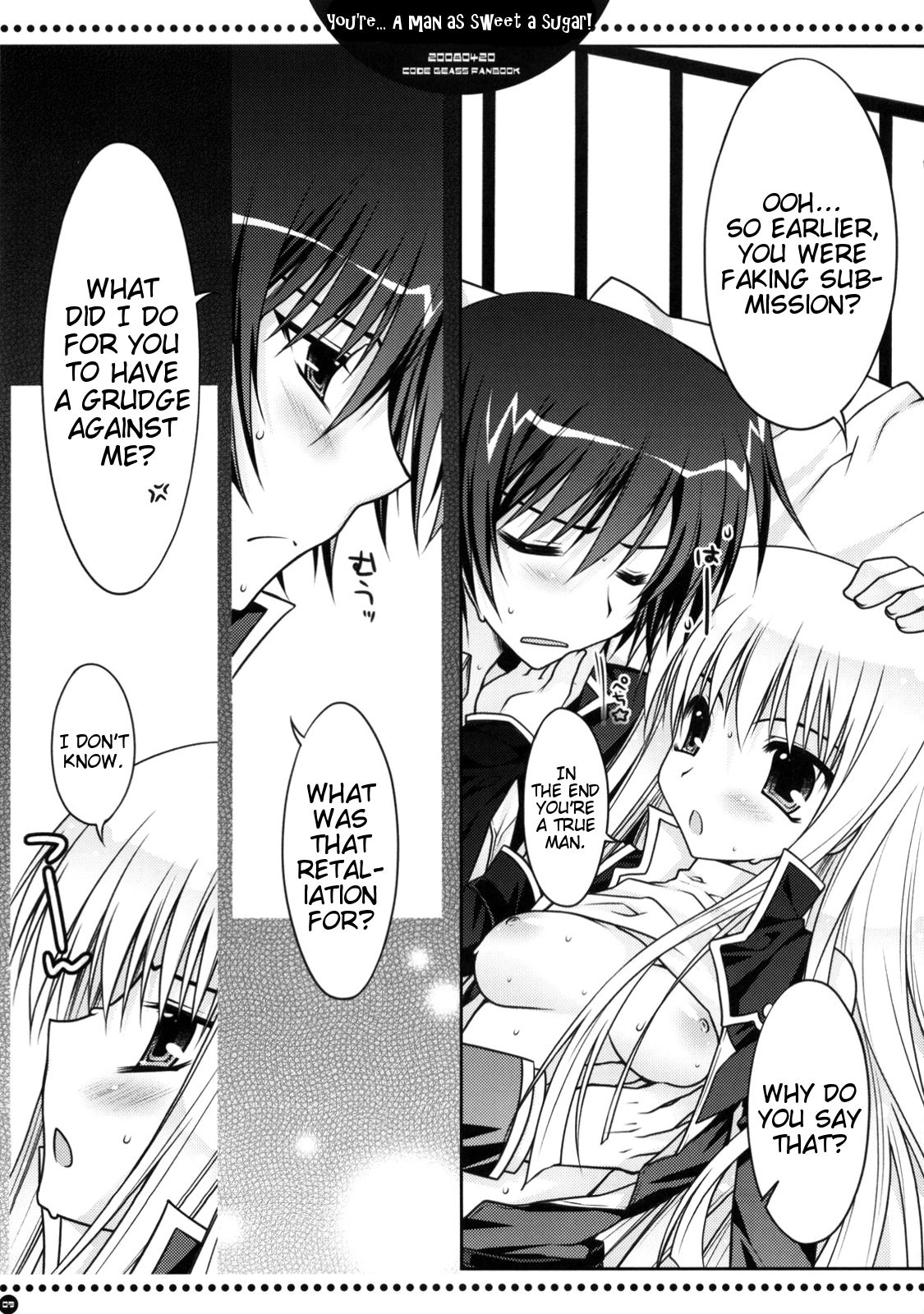 Omae wa... Satou Gashi no You ni Amai Otoko da Kara na | You're... A man as sweet as sugar page 8 full