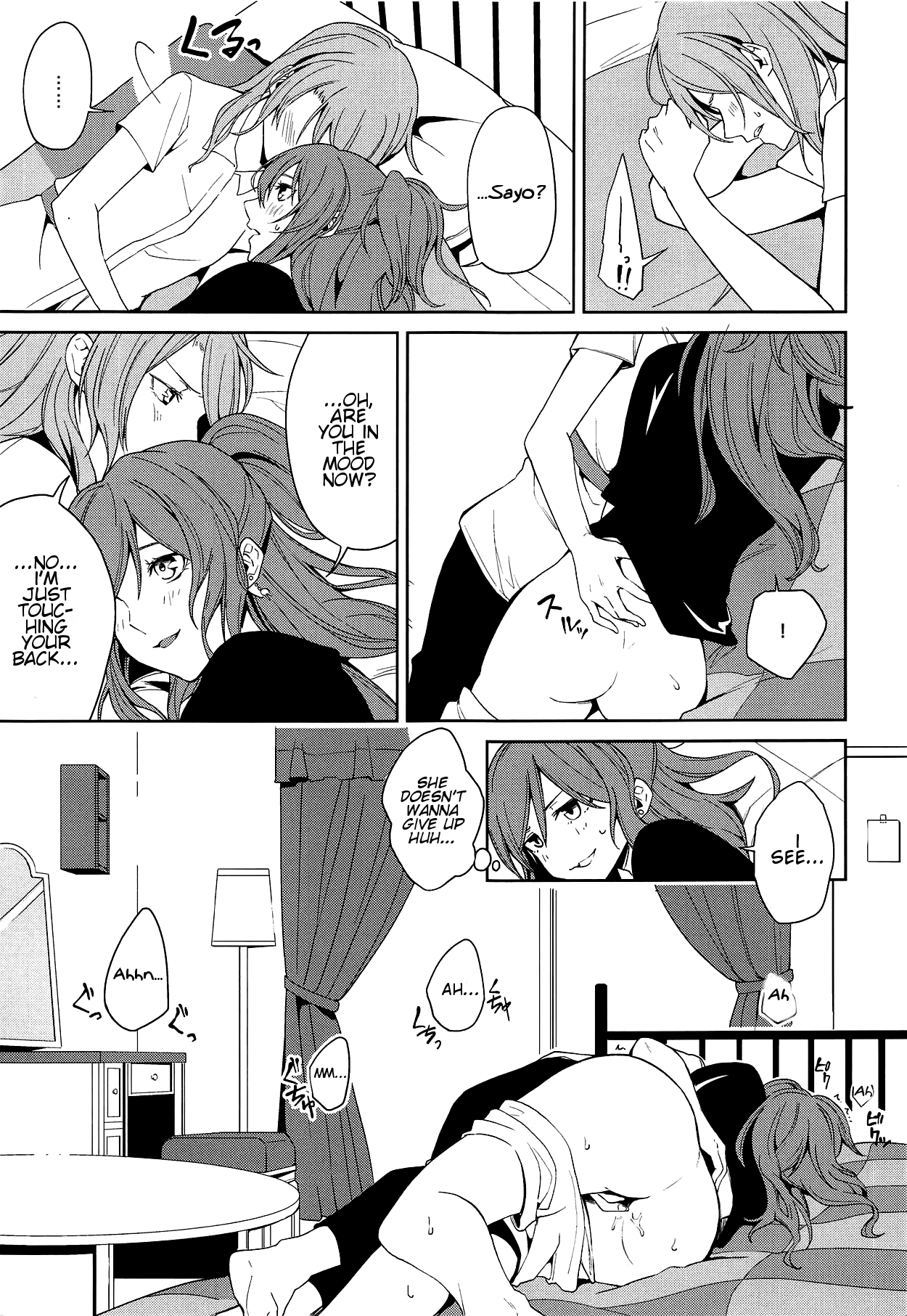 "...Shiyo?" "Dame desu" page 8 full