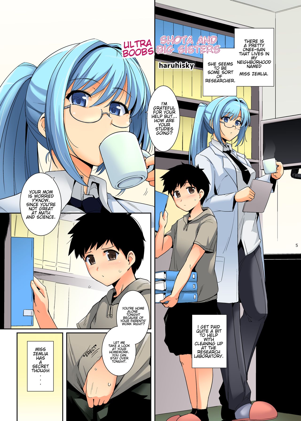 Shota to Chounyuu Onee-san-tachi page 1 full