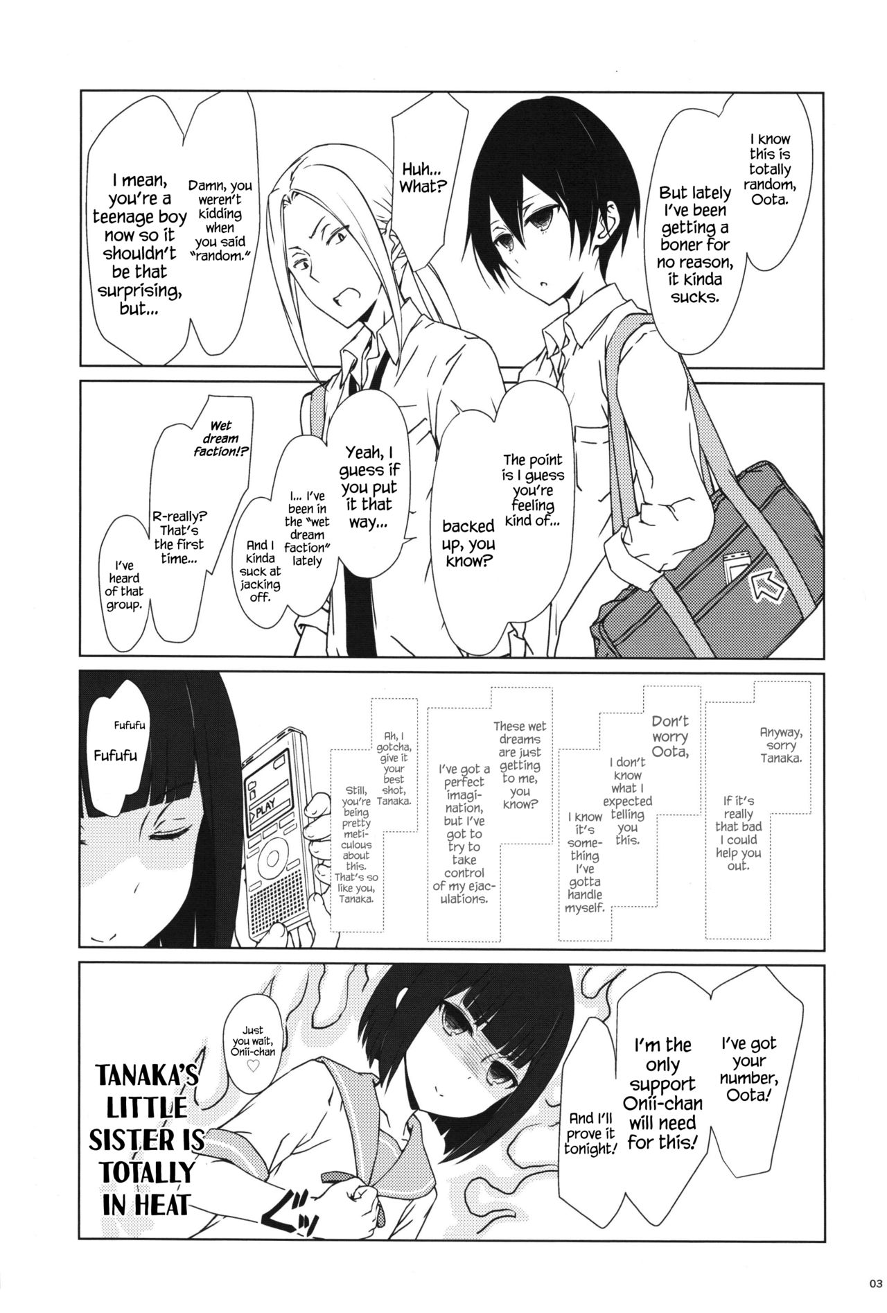 Tanaka-Imouto ga Warito Sakarige page 2 full