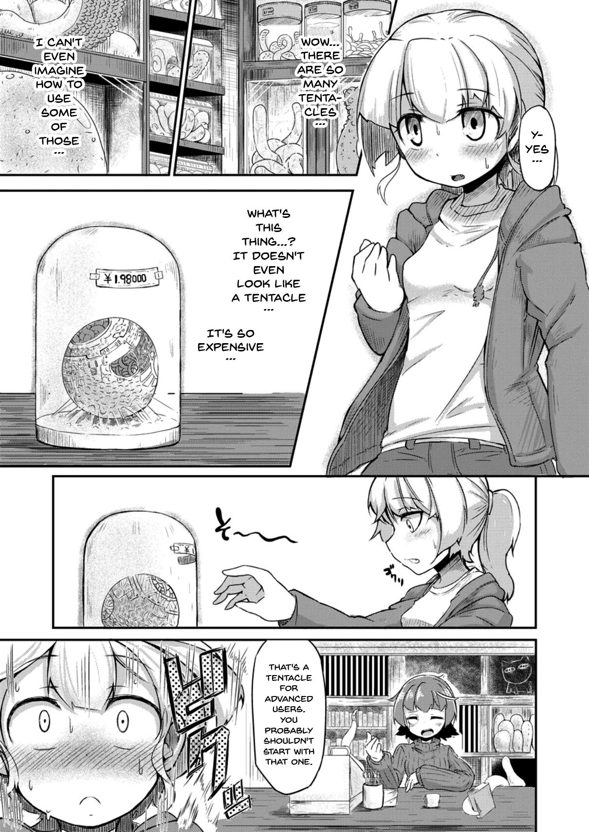 Anata no Machi no Shokushuyasan | Your neighborhood tentacle shop page 4 full