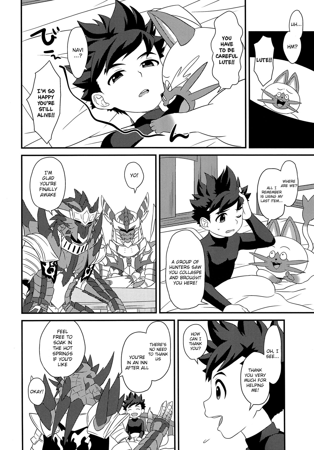 Hunter-san no Rideon Kouza Shokyuu-hen page 3 full