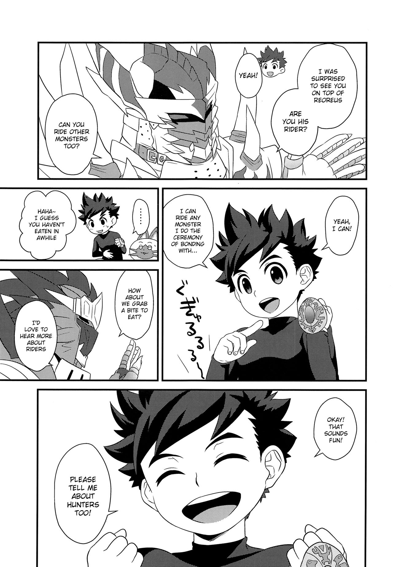 Hunter-san no Rideon Kouza Shokyuu-hen page 4 full
