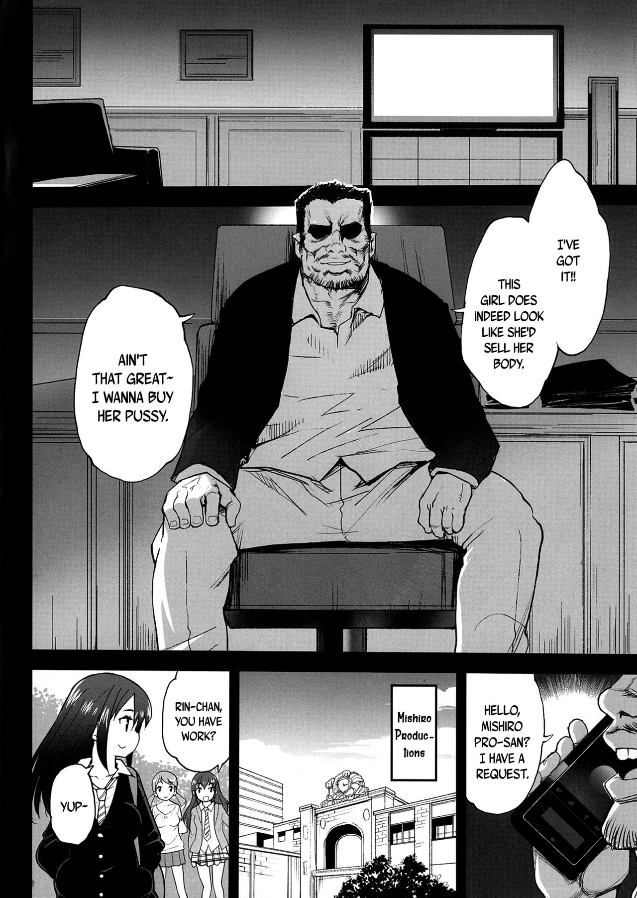 Shibuya Rin, Ochiru ~Ossan ga Shibuya Rin to Enkou Sex~ | Shibuya Rin Falls ~An Old Guy Has Paid Sex With Shibuya Rin~ page 3 full