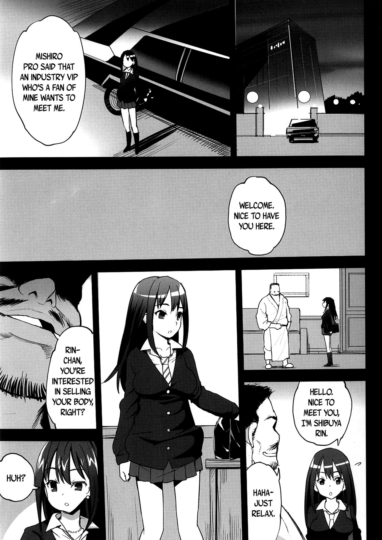Shibuya Rin, Ochiru ~Ossan ga Shibuya Rin to Enkou Sex~ | Shibuya Rin Falls ~An Old Guy Has Paid Sex With Shibuya Rin~ page 4 full