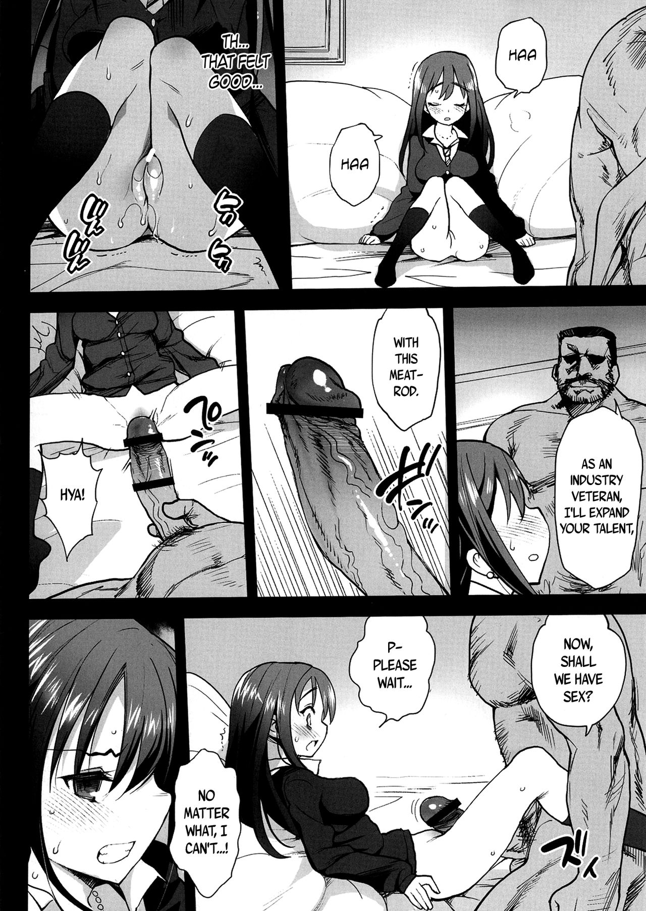Shibuya Rin, Ochiru ~Ossan ga Shibuya Rin to Enkou Sex~ | Shibuya Rin Falls ~An Old Guy Has Paid Sex With Shibuya Rin~ page 9 full