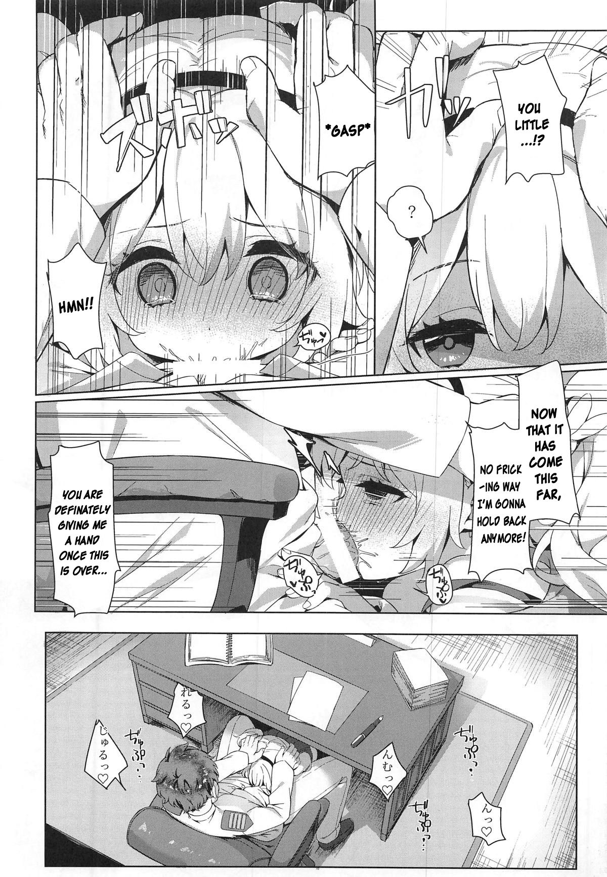 Laffey to Shikikan Shitsu de Icha Love H | Laffey and Commander Flirt and Have Sex In Their Room page 9 full