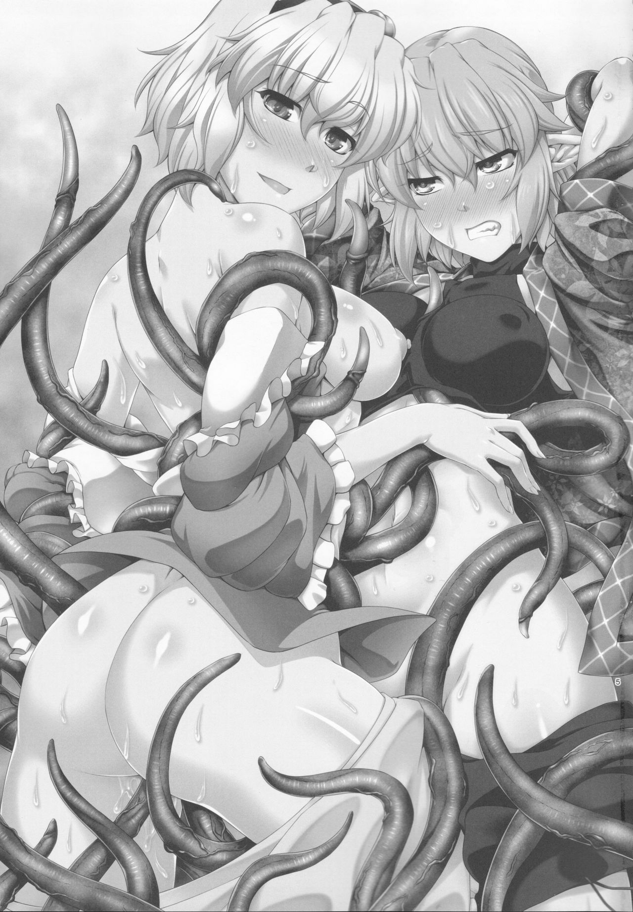 SatoPar Tentacle - Satori x Parsee And Tentacle page 4 full