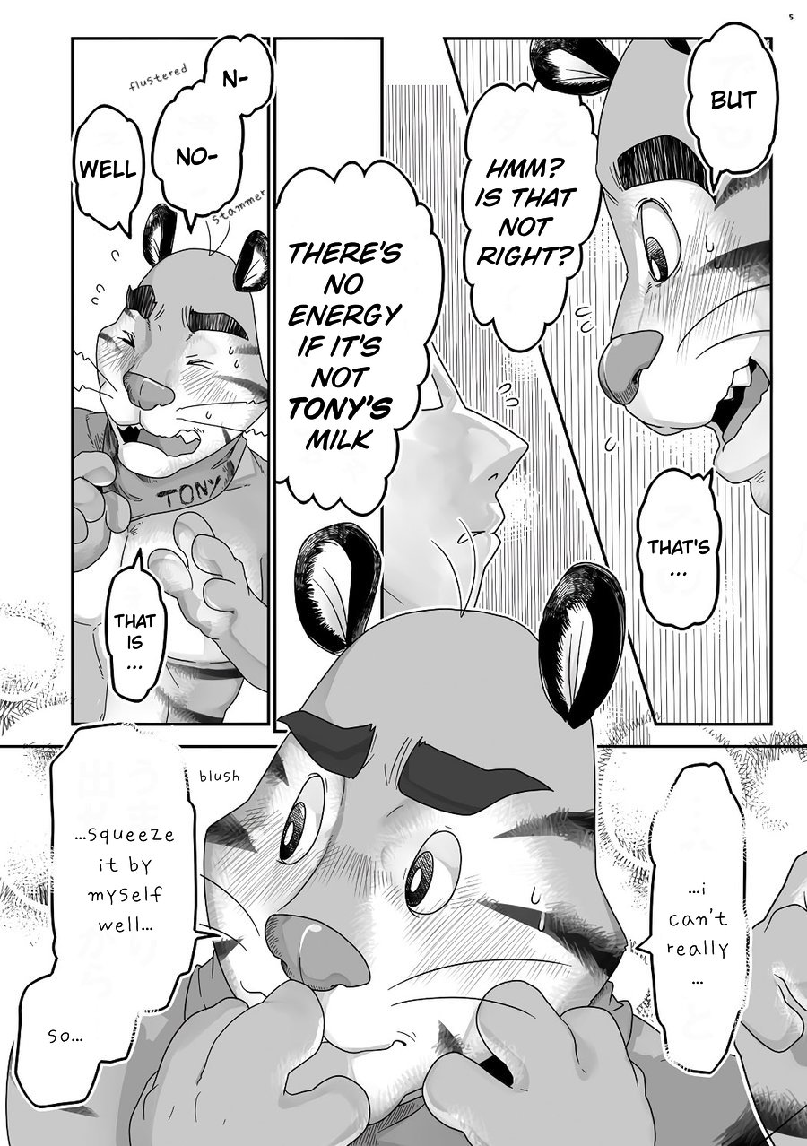 Tora Chichi Sakunyuu | Milking Tiger Tiddies page 5 full