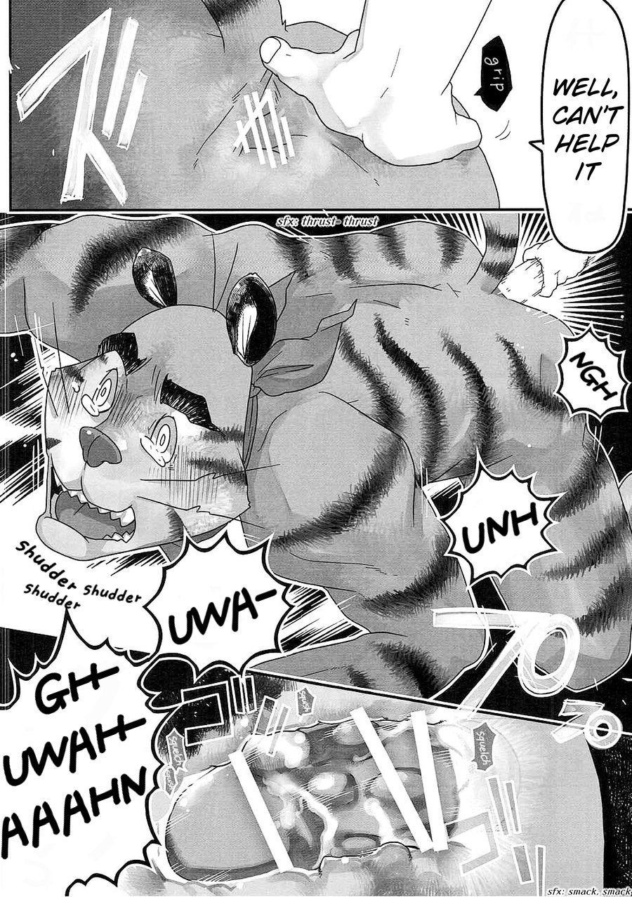 Tora Chichi Sakunyuu | Milking Tiger Tiddies page 9 full