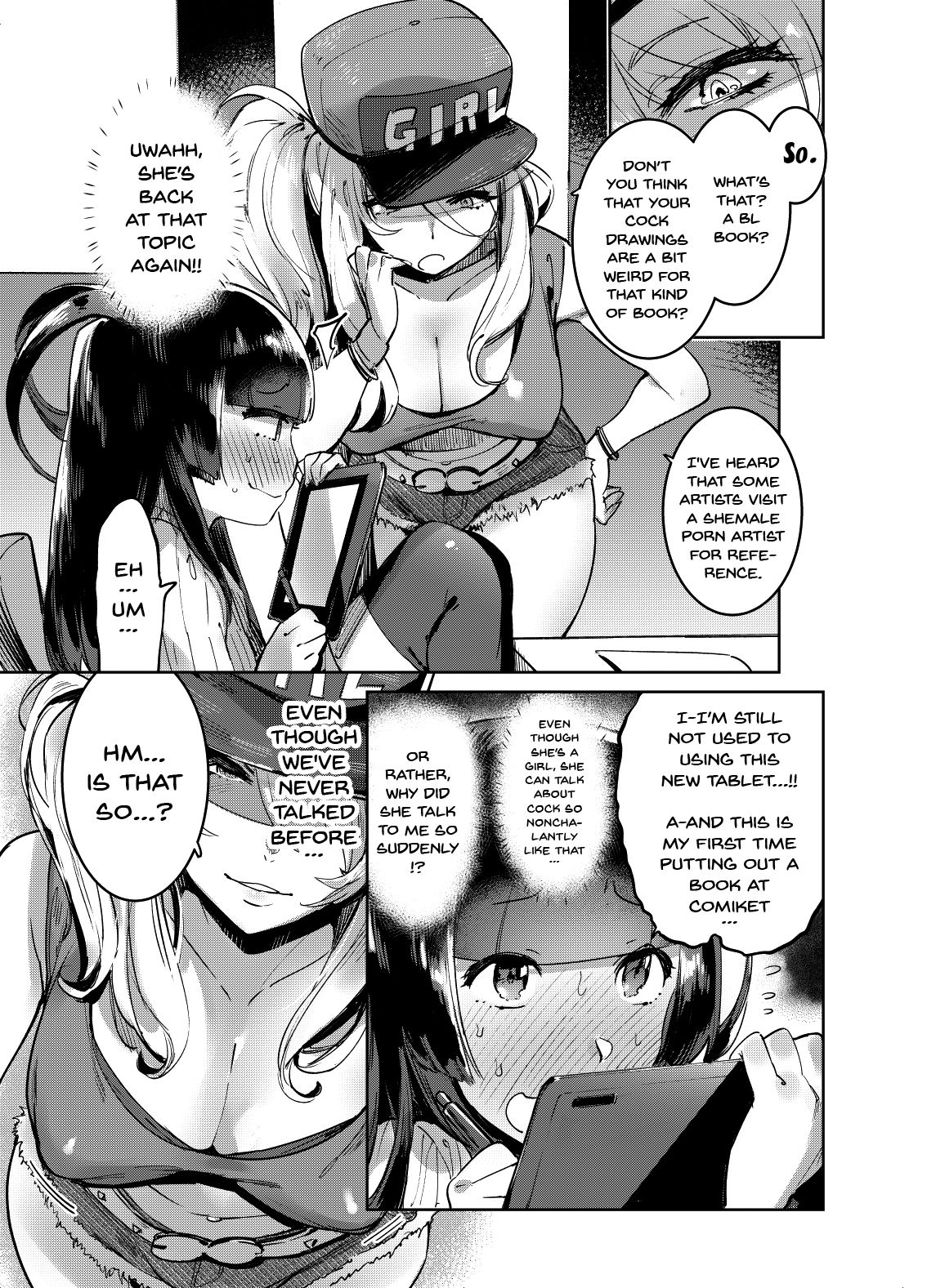 WotaCir no Gal VS Boku | Otaku Gyaru VS. Me page 4 full