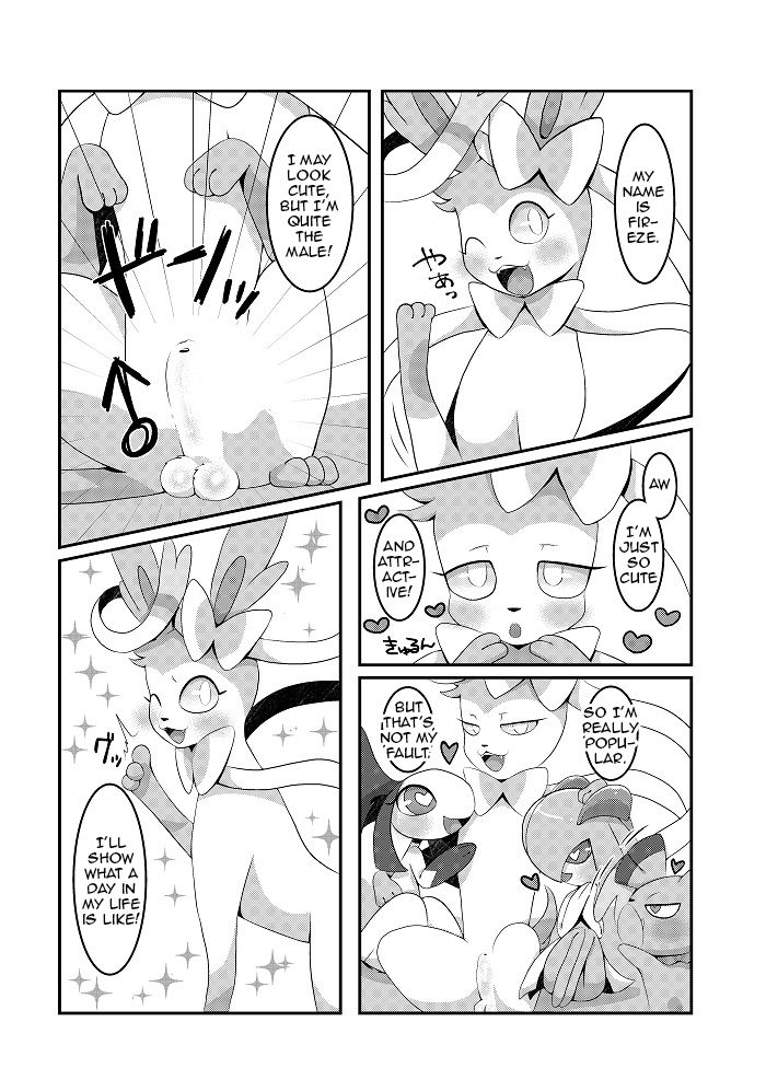 Yarichinphia no Aku Type Viking! | Sex-Crazed Sylveon's Dark-Type Sex Buffet! page 3 full
