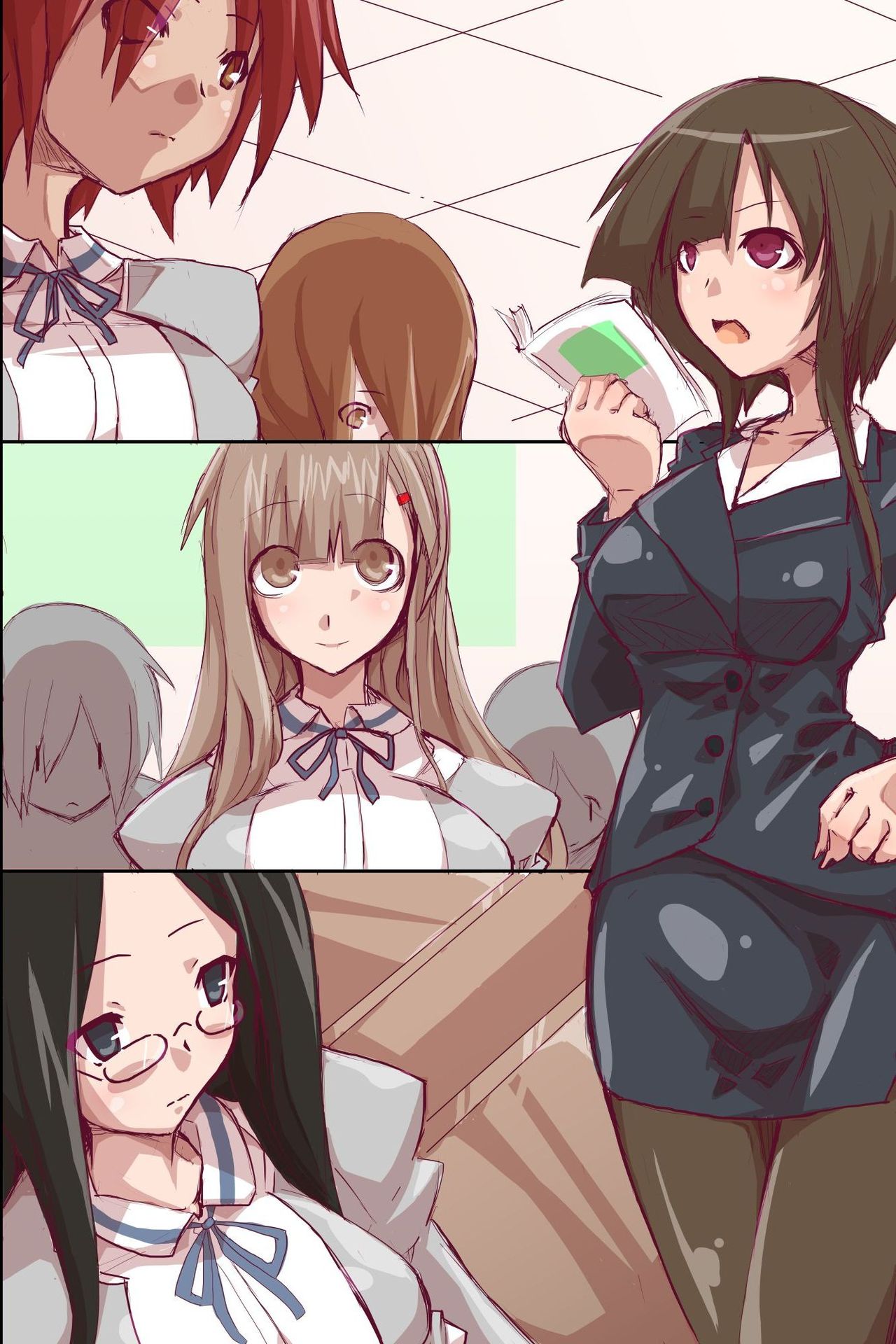 Shokushu Shihai sare Ayatsurarete Ochiteiku Onna-tachi page 9 full