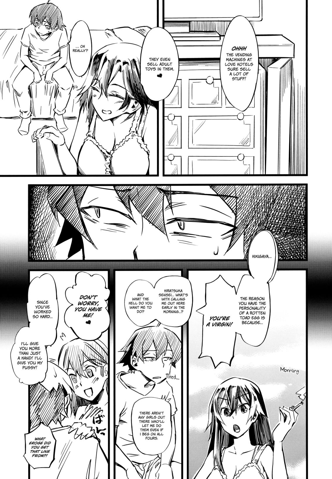 Service Time   =Red Vodka + Ero Manga Girls= page 5 full