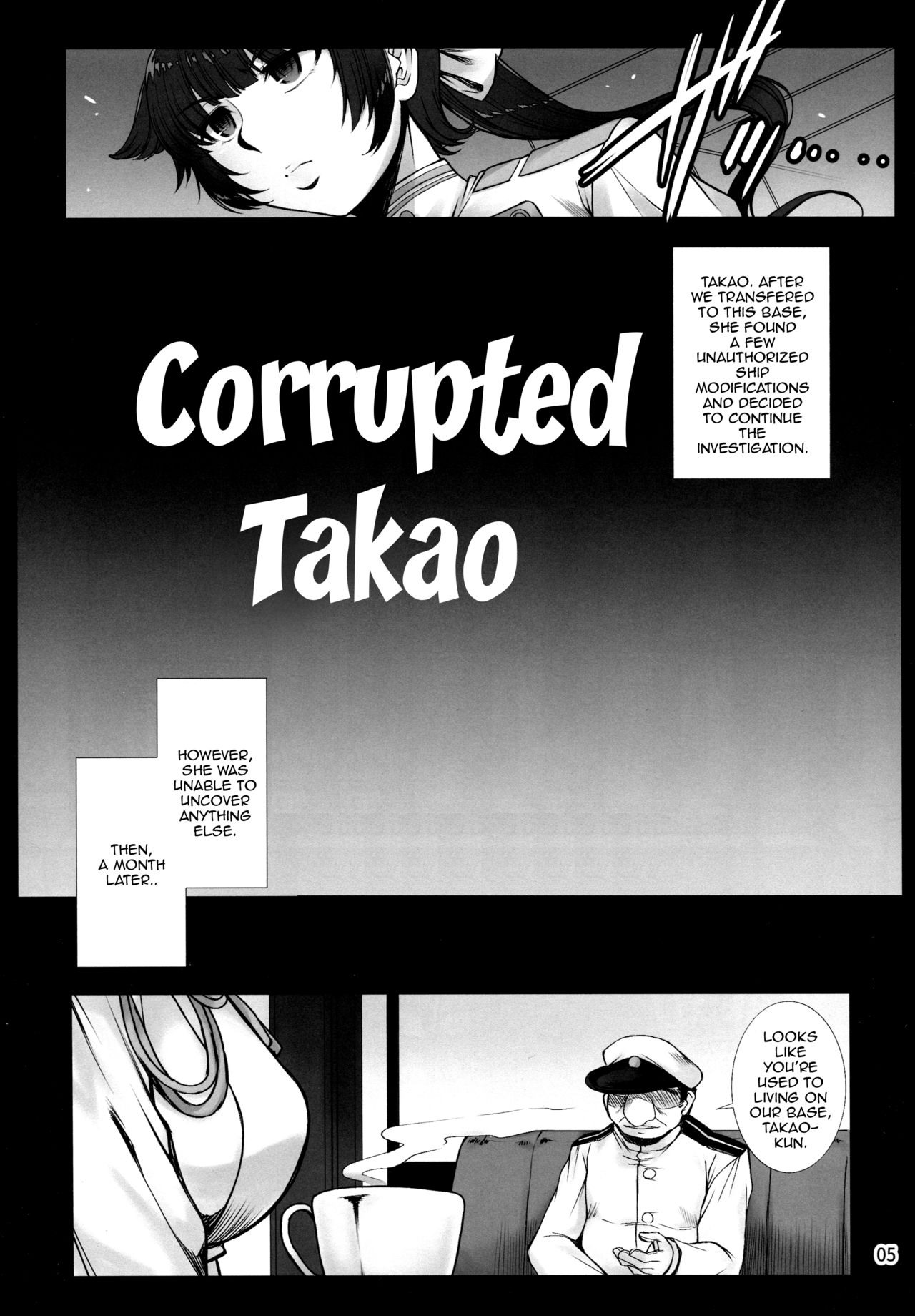 Takao wa Midara ni Musebinaku | Takao's Dirty Cries page 4 full