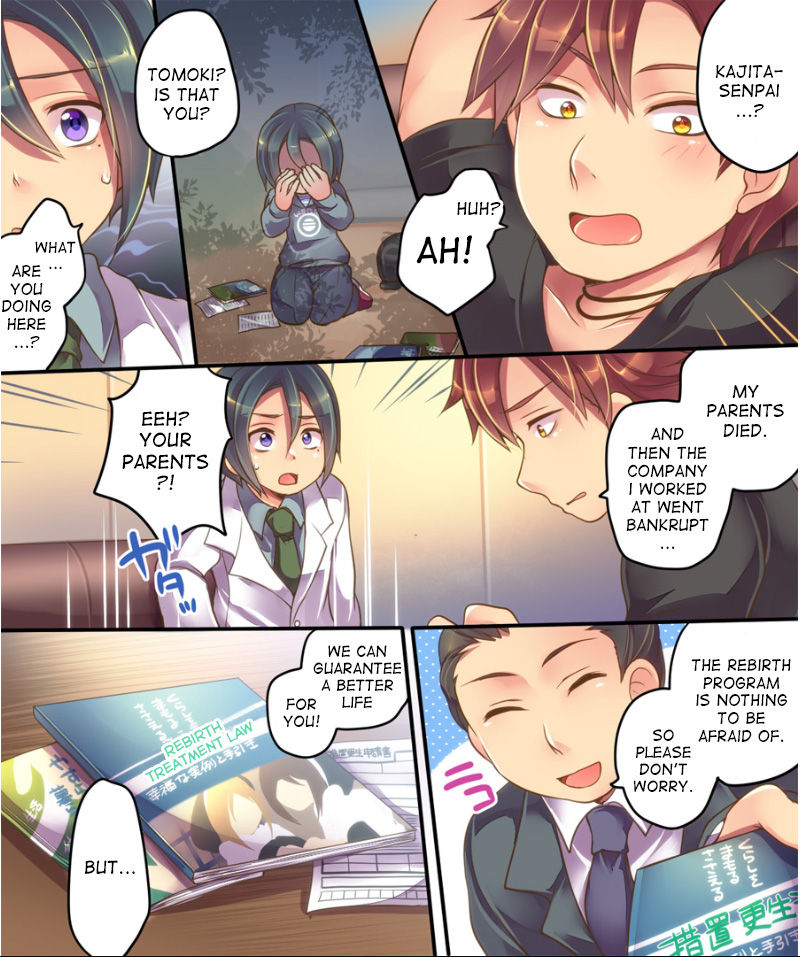 Shisshoku Shita Ore ga Seitai Tenkan Sochi de Kouhai no Jijo ni!? page 3 full