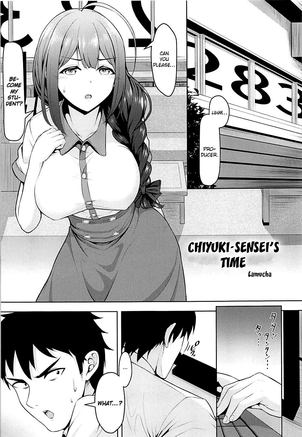Chiyuki Sensei no Ojikan + Kaede, Kayoimasu  After ppoi no | Chiyuki-sensei's Time + Kaede, coming through An After  story. page 2 full