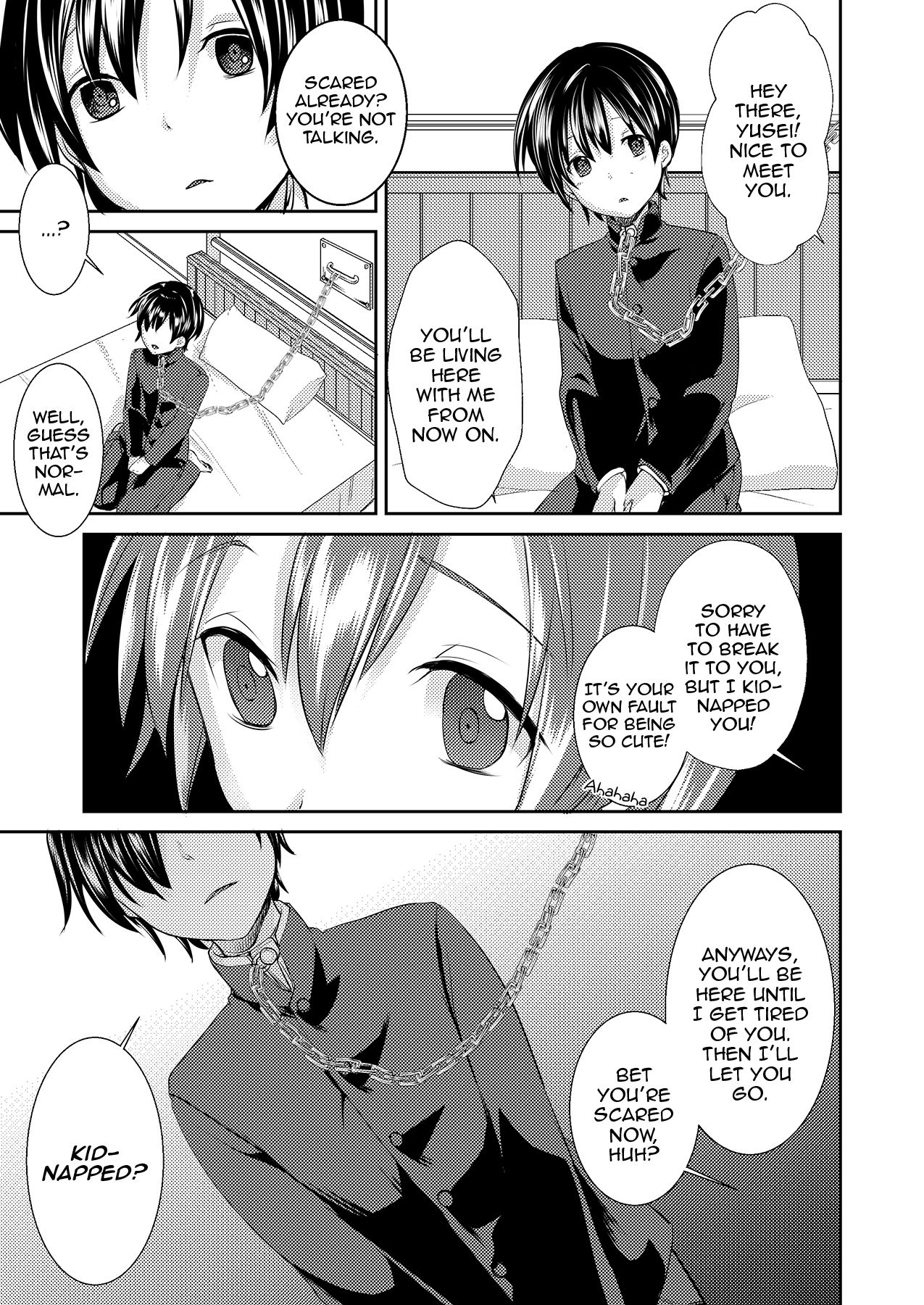 Yuukai Shita Shounen wa Psychopath | The Boy I Kidnapped is a Psychopath page 6 full