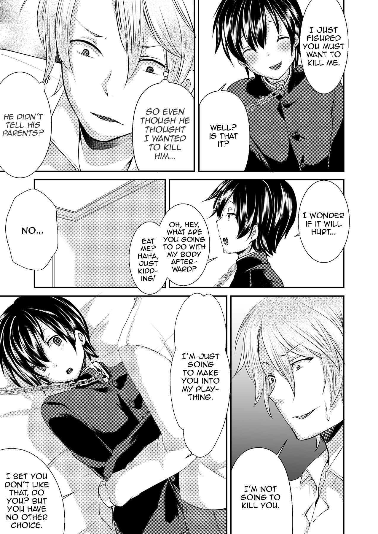 Yuukai Shita Shounen wa Psychopath | The Boy I Kidnapped is a Psychopath page 8 full