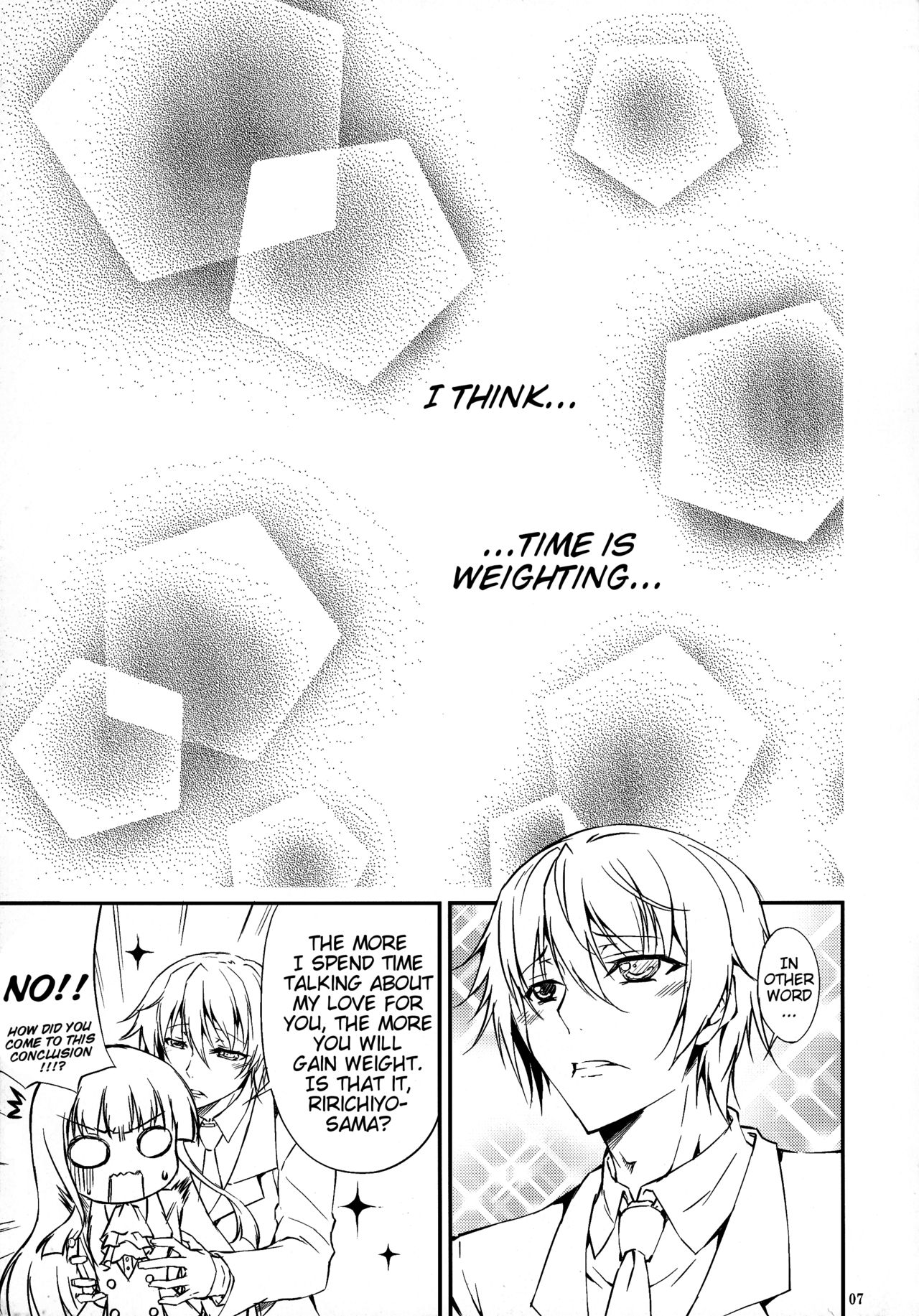 Ririchiyo-sama no Karada o Asamashii Inu no Youni Musaboritai!! | I want to devour Ririchiyo-sama's body like the shameful dog I am!! page 5 full