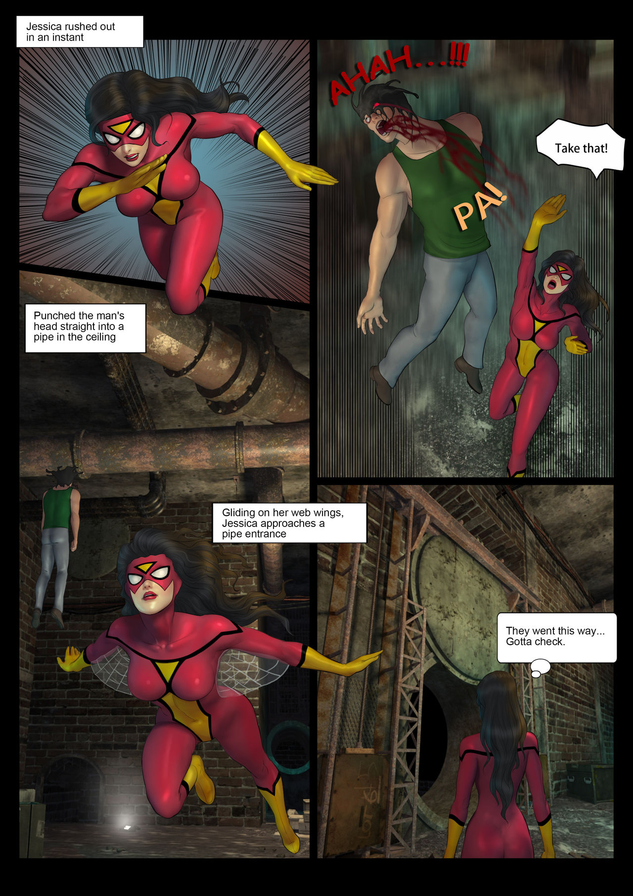 Spider-Woman Doomsday page 5 full