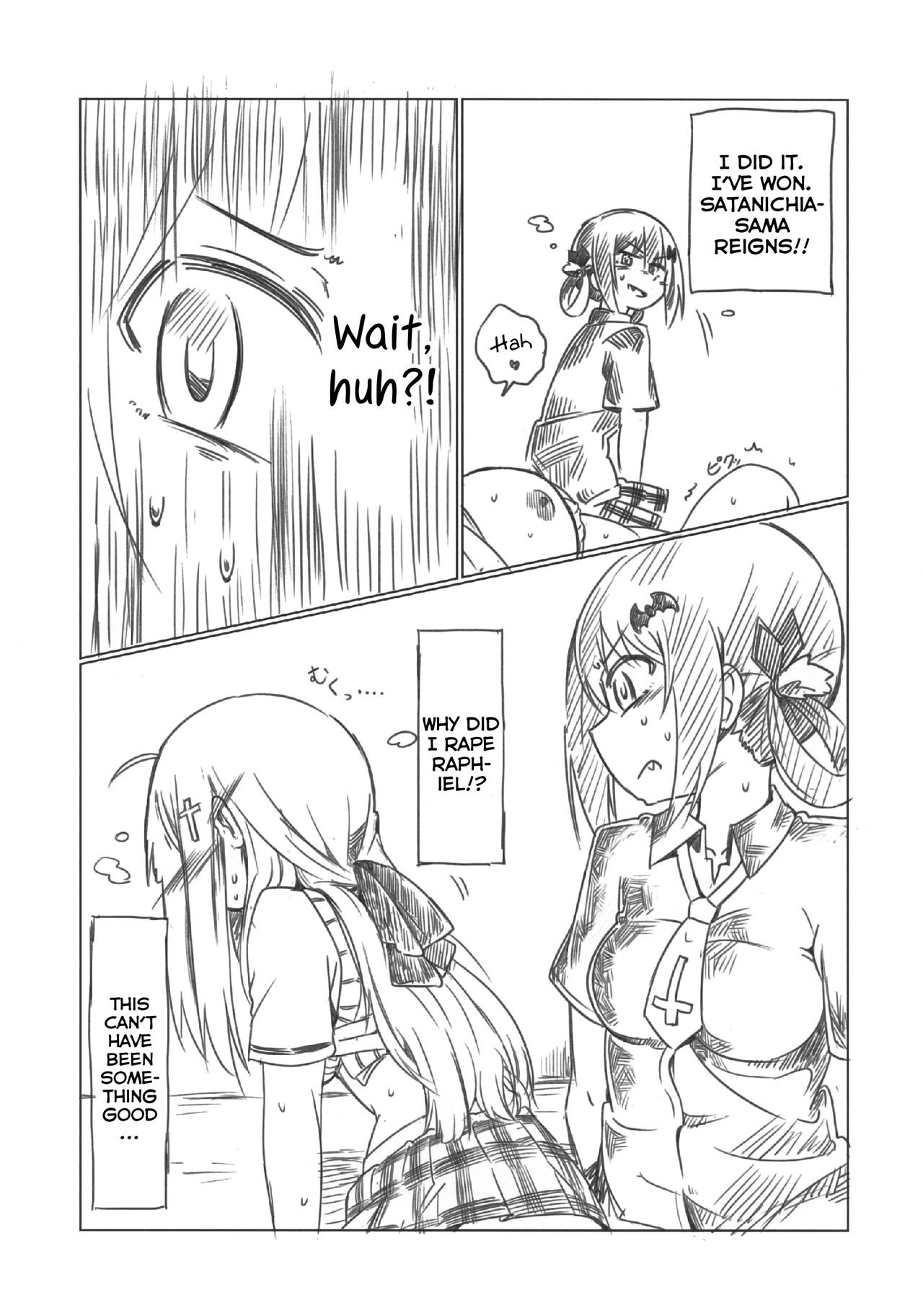 Ah Satania-san, Watashi wa mou Tamarimasen!! page 10 full