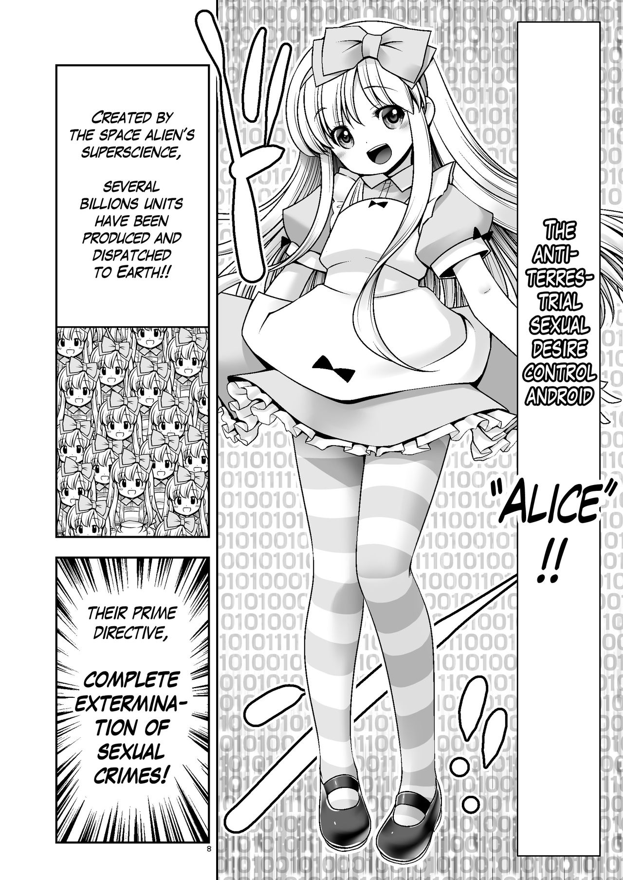 Tai Chikyuujin Seiyoku Seigyo You Jinzouningen Alice page 8 full