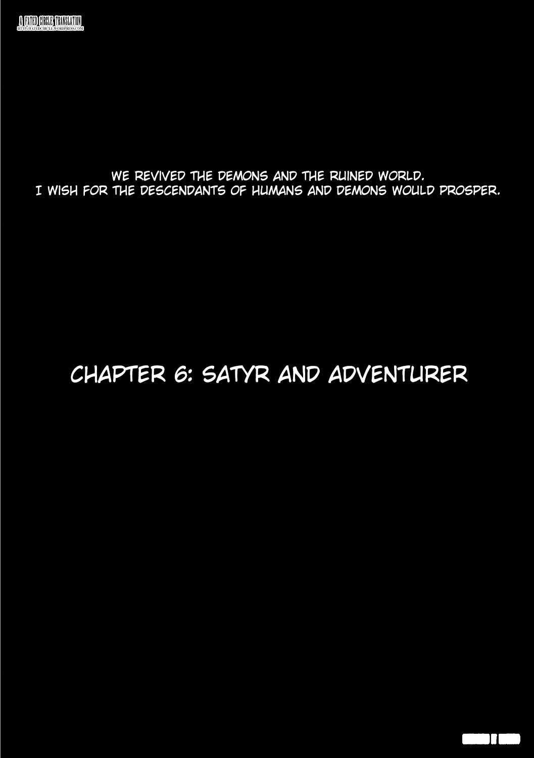 Fukkou!? Ishu Kouhai -Mazoku to Ningen no Kyousei Jidai- 6-wa page 2 full