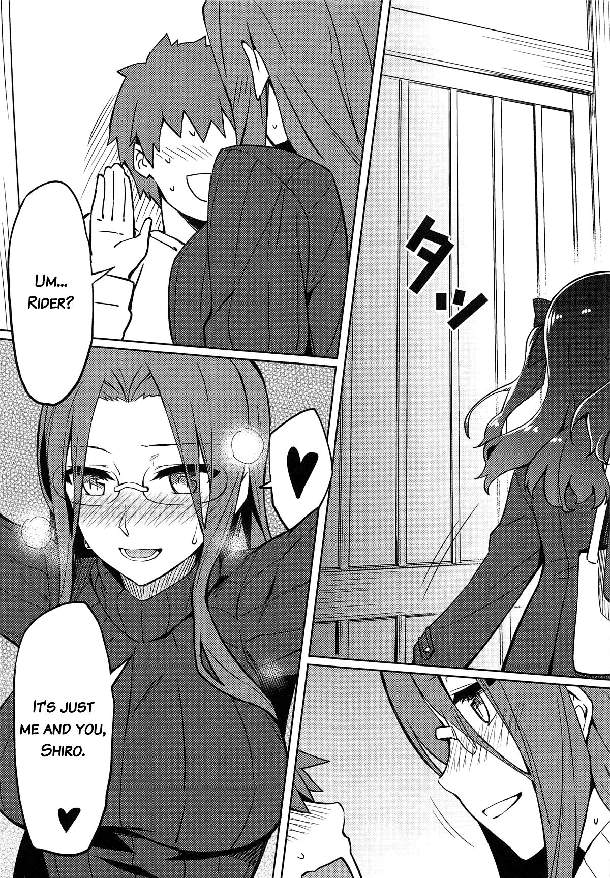 Rider-san to no Ichinichi. page 4 full