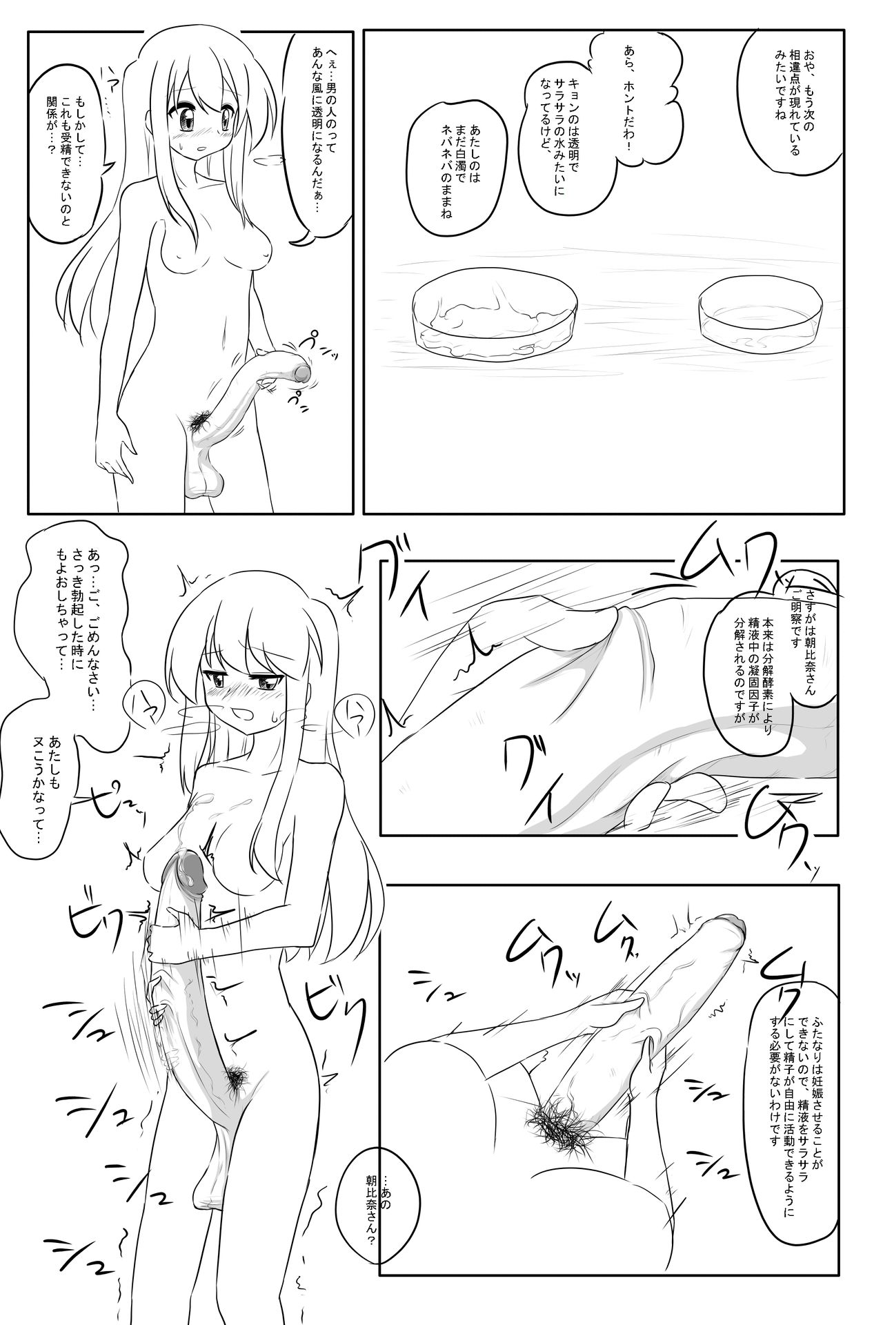 Futanari-ban SOS-dan no Nichijou Kaigi Hen page 9 full