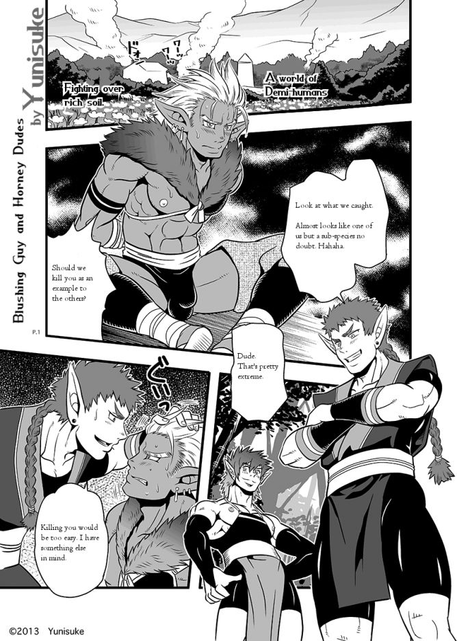 Yunisuke Blushing Guy and Horny Dudes page 1 full
