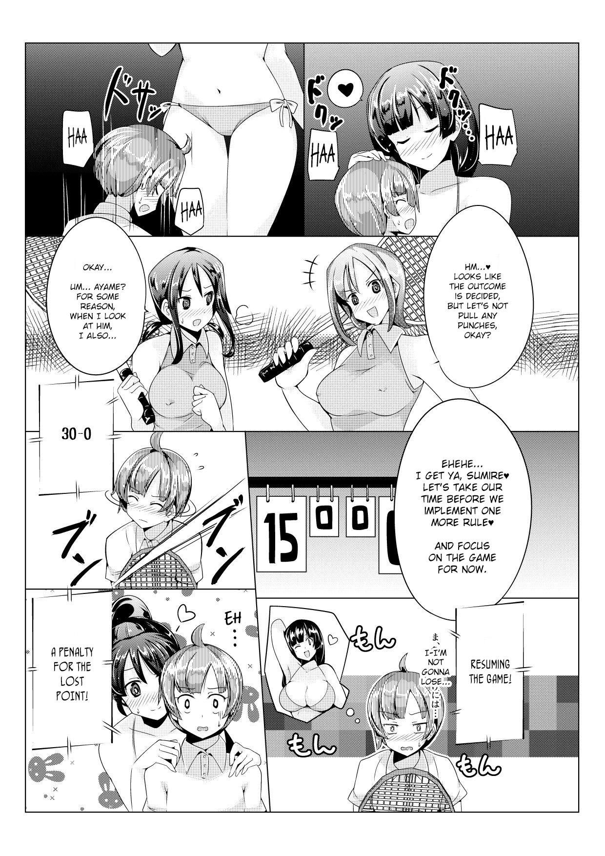 Oneshota Irojikake Tennis Taiketsu Hen page 9 full