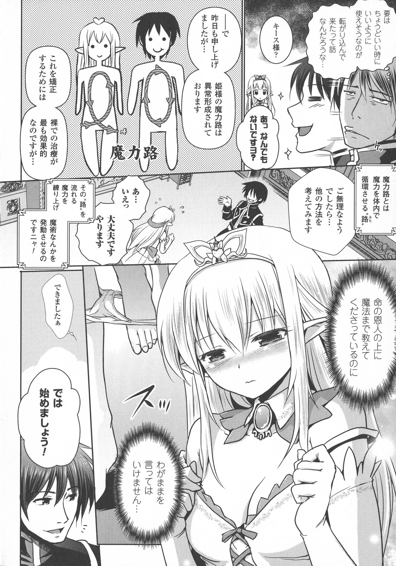 Elf no Kuni no Kyuutei Madoushi ni naretanode Himesama ni Seitekina Itazura wo shitemita THE COMIC page 10 full