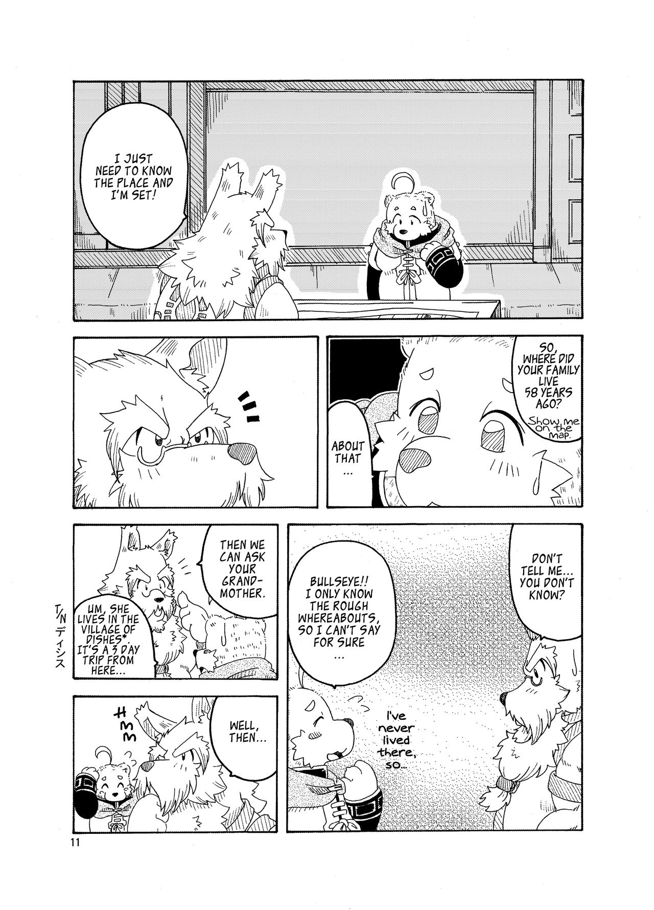 Hoshiyomi no Inu Tsukihami no Kuma 3 | The dog & the bear: The poet of the stars & the partaker of the moon 3 page 10 full