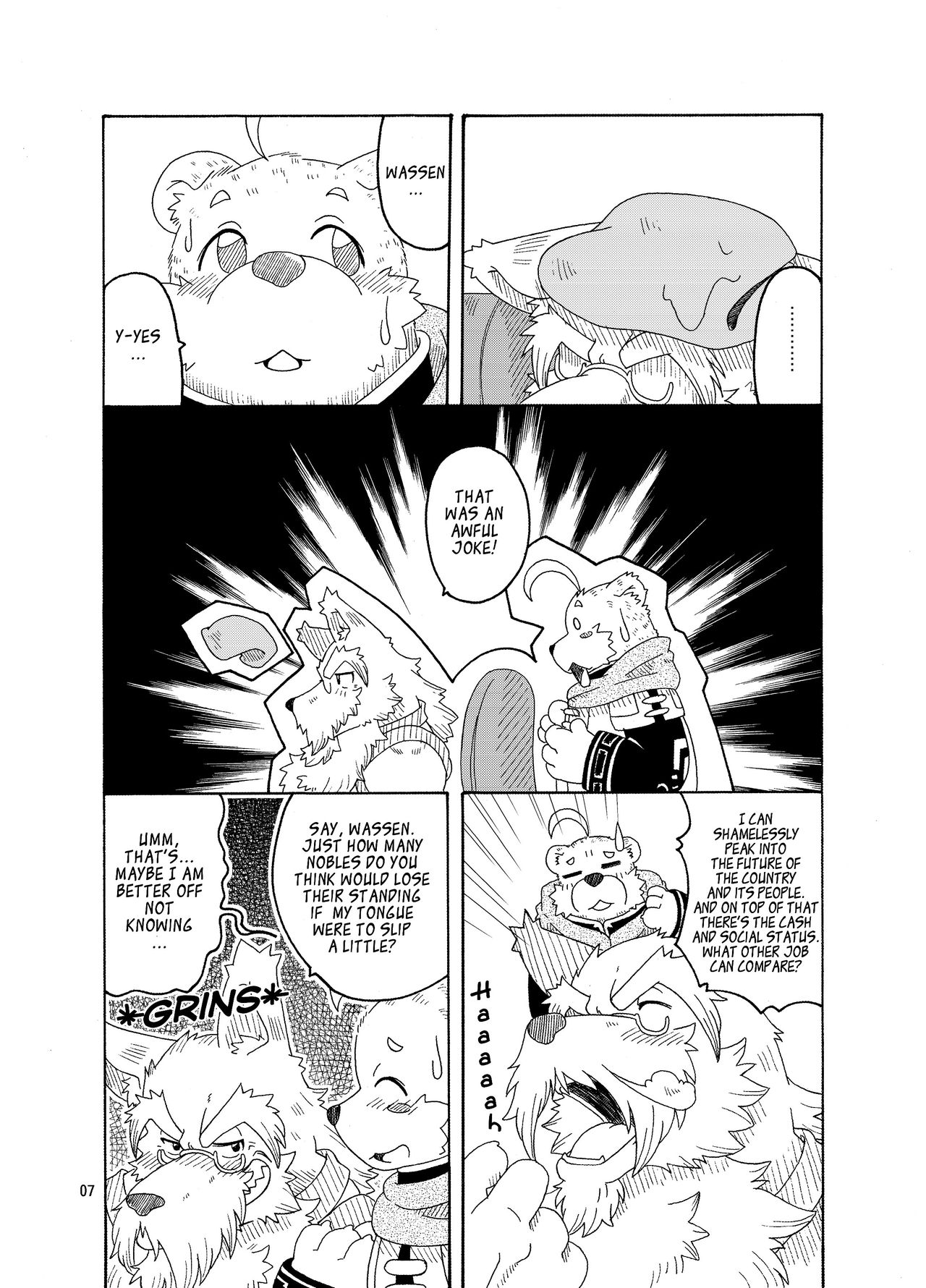 Hoshiyomi no Inu Tsukihami no Kuma 3 | The dog & the bear: The poet of the stars & the partaker of the moon 3 page 6 full
