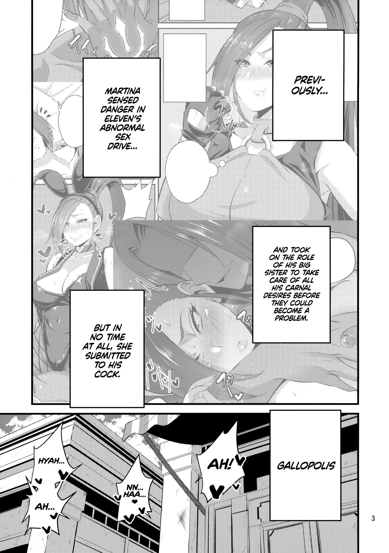 Martina Onee-chan no Seikatsu | Big Sis Martina's Sex Life   =The Lost Light + mrwayne= page 2 full