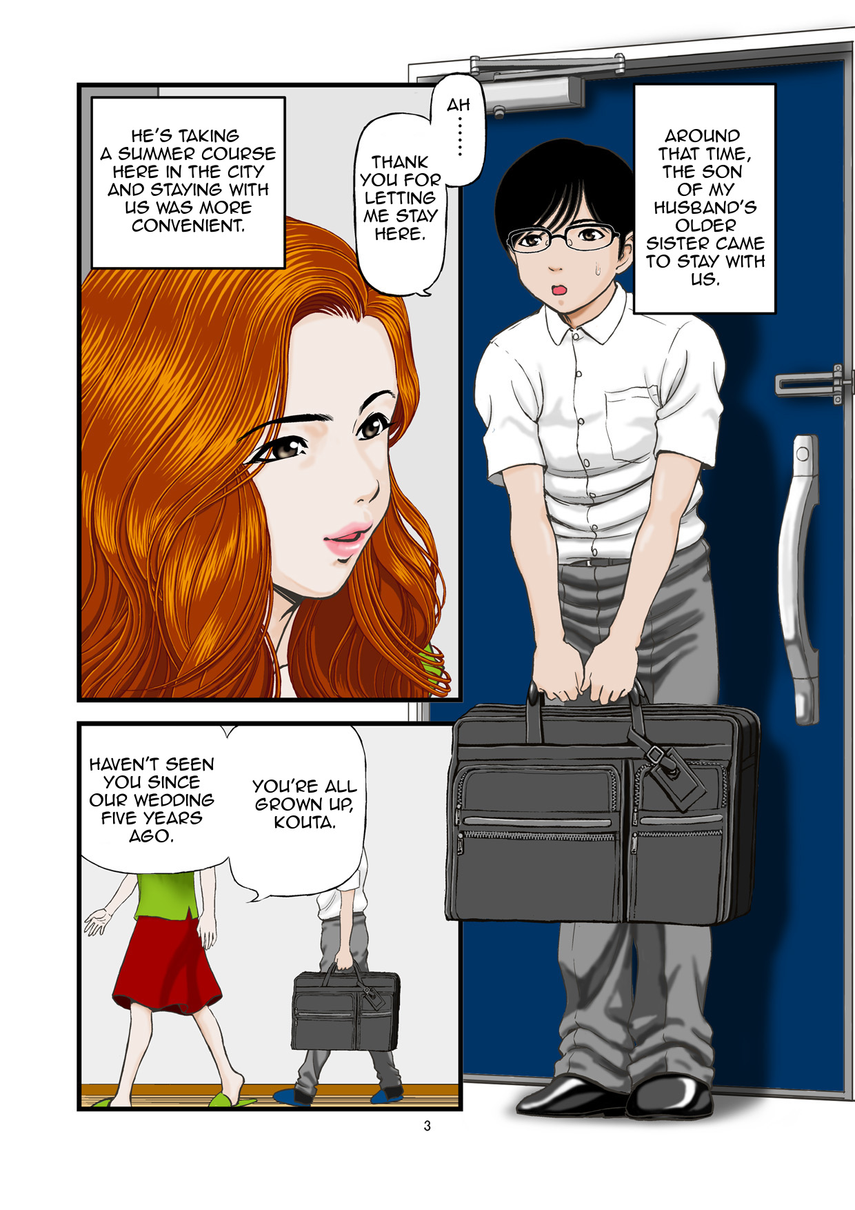 Watashi wa Jukensei no Oi to Kankei o Motte Shimaimashita. | I had a Relationship with my Exam Taking Nephew page 4 full