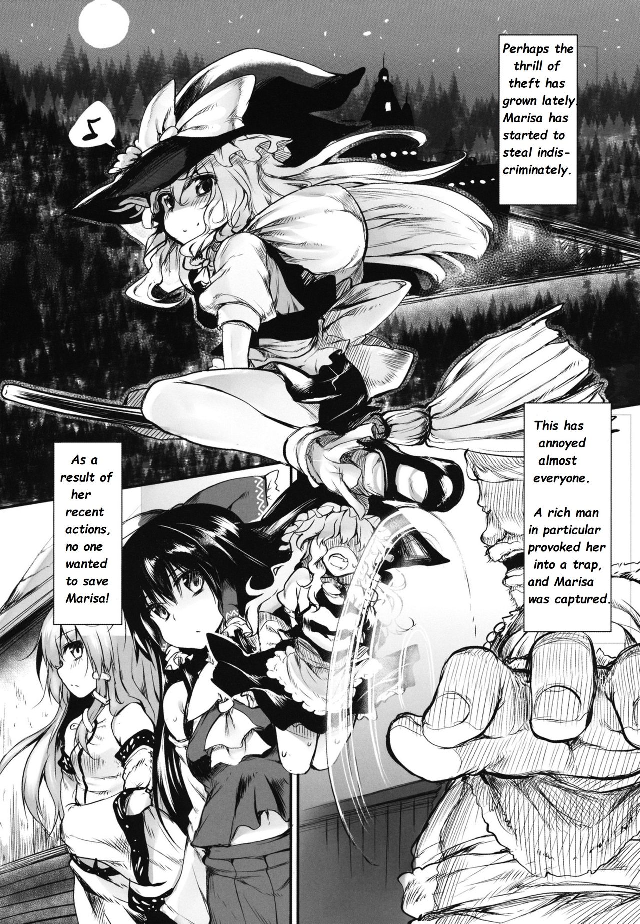 Marisa wa Taihen na Choukyou o Ukete Shimaimashita page 4 full