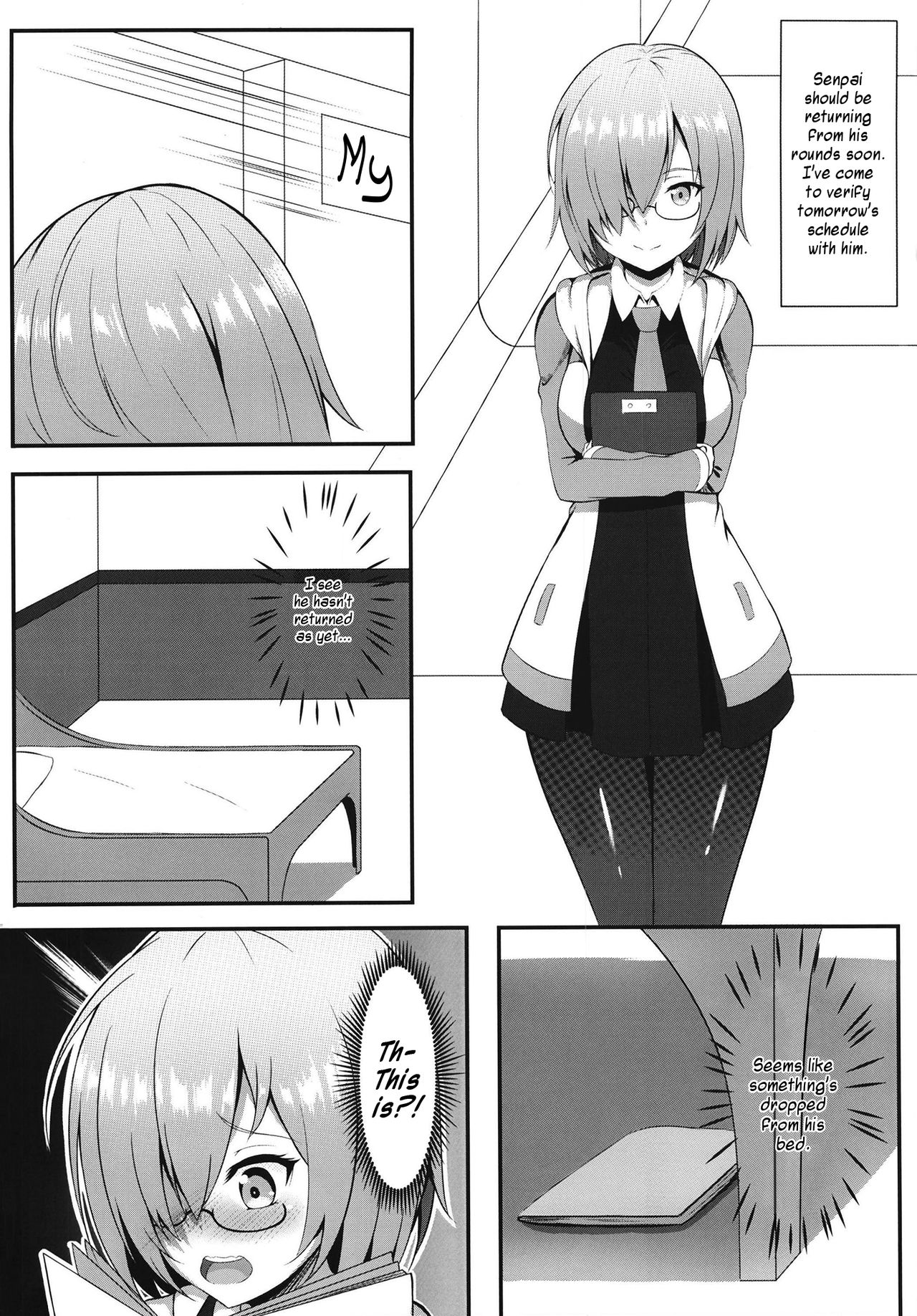 Senpai to Ecchi Dekiru no wa Mash dake desu!! | Only Mash Can Handle Senpai's Kinks!! page 4 full