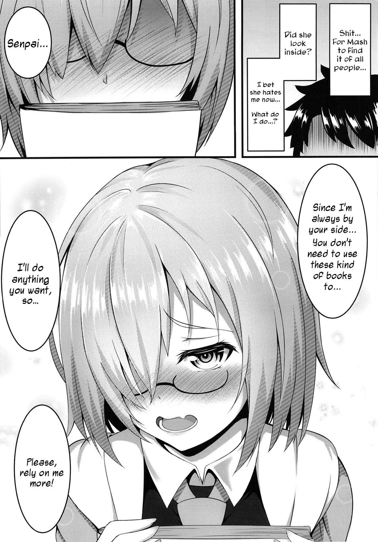 Senpai to Ecchi Dekiru no wa Mash dake desu!! | Only Mash Can Handle Senpai's Kinks!! page 6 full