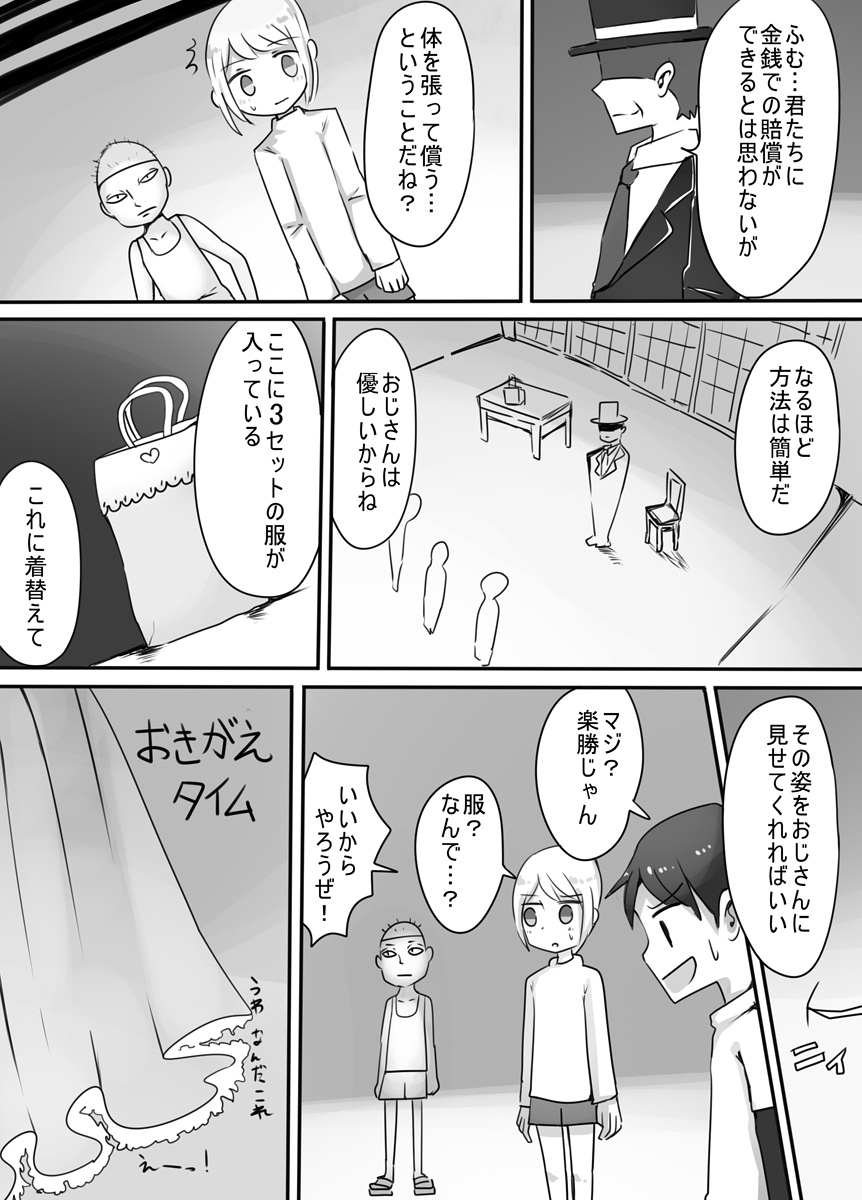Shota → Josou → Nyotaika page 4 full