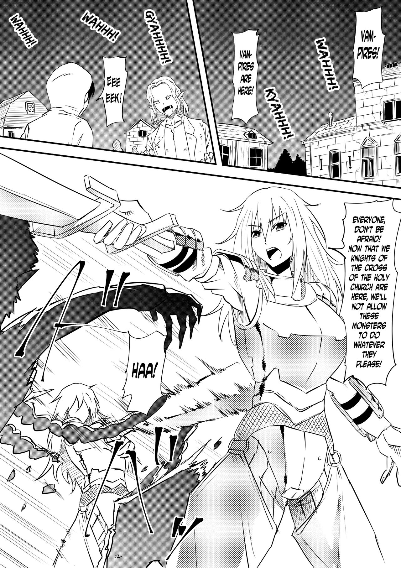 Onna Kishi no Okaa-san ga Kyouseiteki ni Kyuuketsuki-ka Saserarete Otosareru Hanashi page 1 full