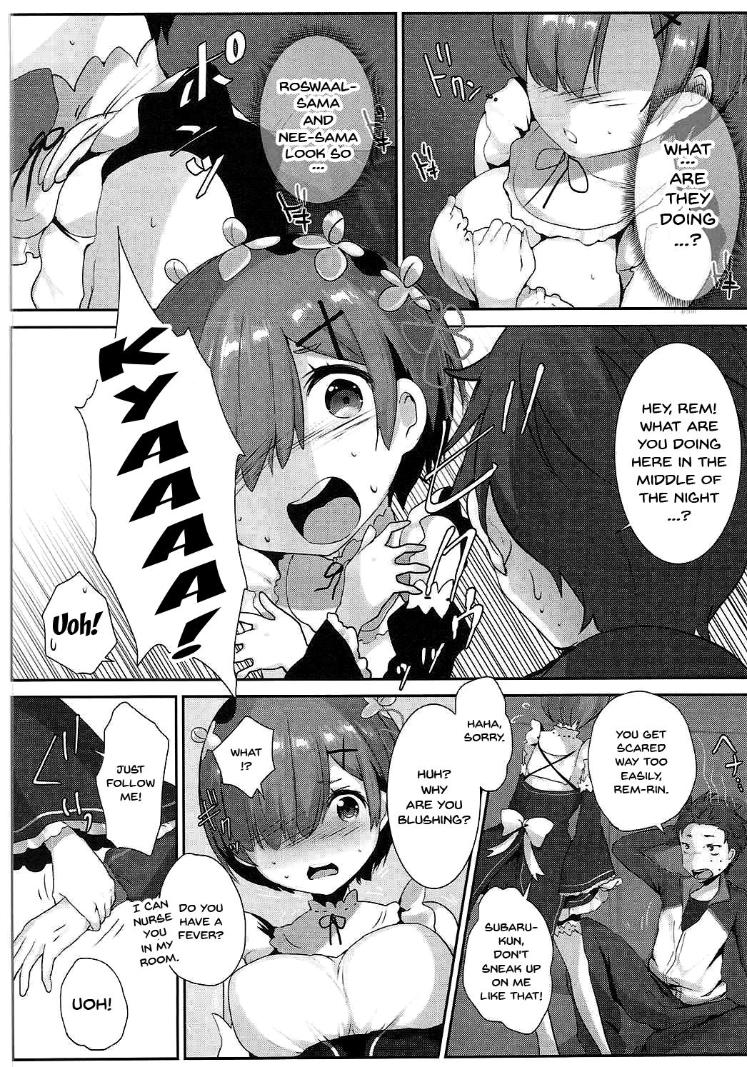 Rem no Ecchi na Nayami o Kaiketsu shitekudasai | Please Help Release Rem's Pent Up Sexual Frustration page 3 full
