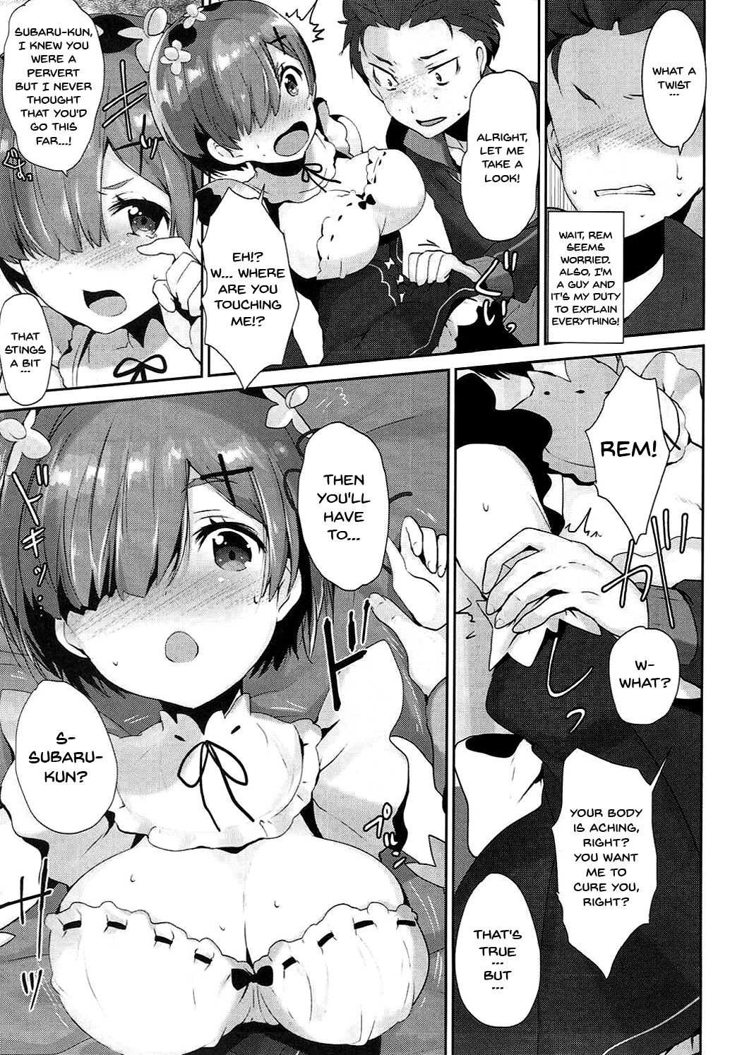 Rem no Ecchi na Nayami o Kaiketsu shitekudasai | Please Help Release Rem's Pent Up Sexual Frustration page 6 full