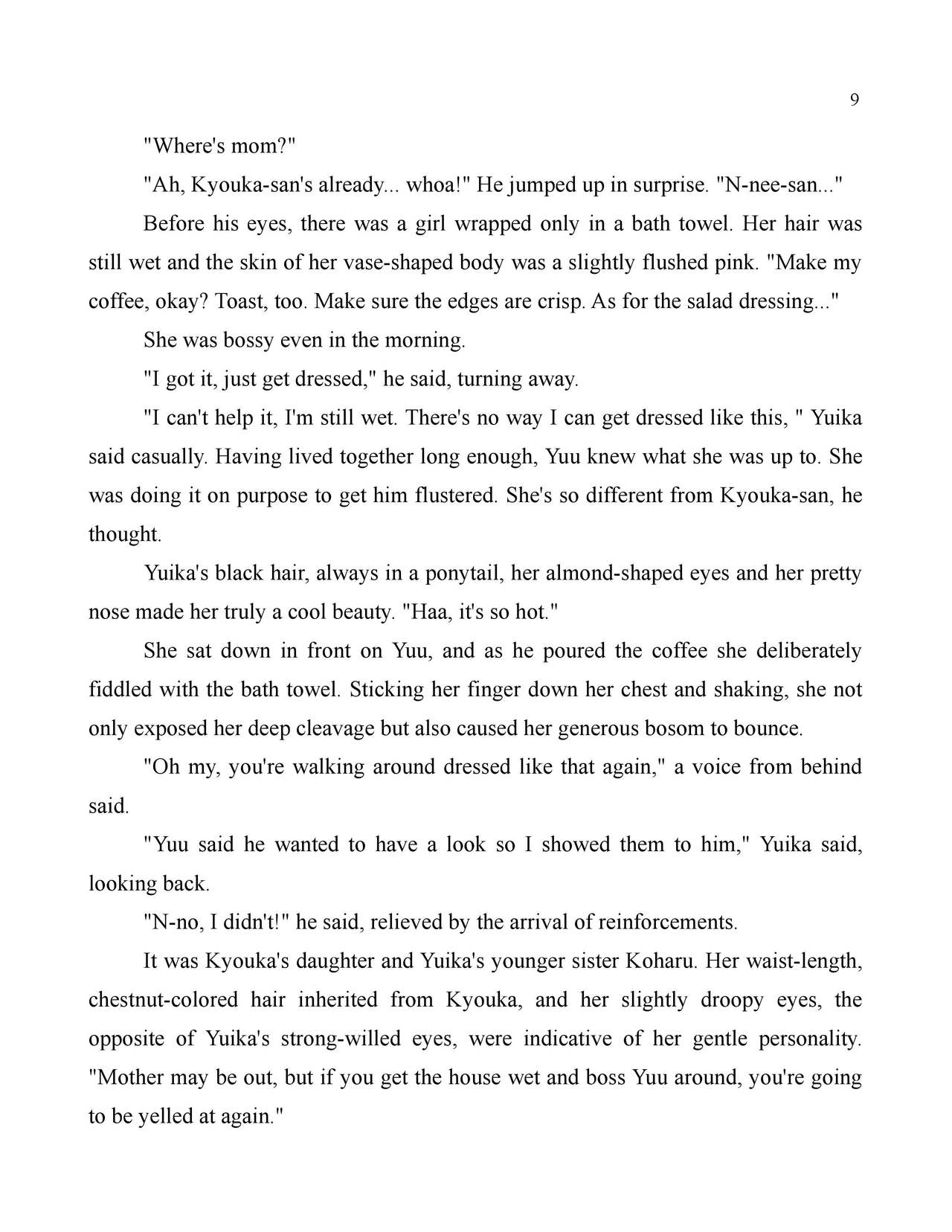 Tachibana-san-chi no Dansei Jijou page 9 full