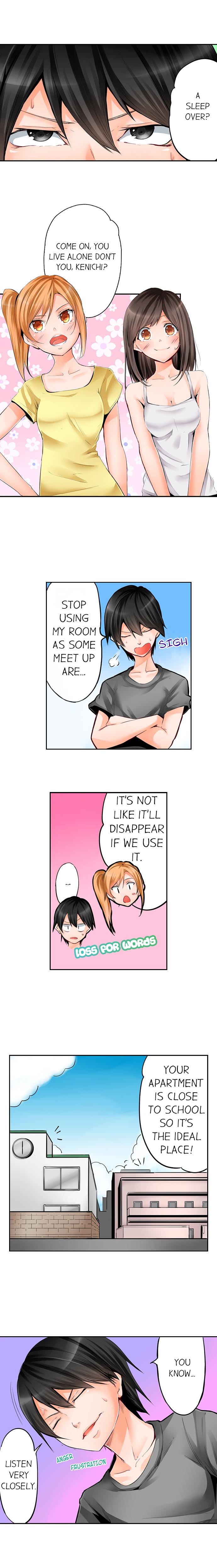 Yojouhan de Micchaku 3P Otomarikai! - The Secret 3P Sleepover in a 7 Square Meter Room! page 3 full