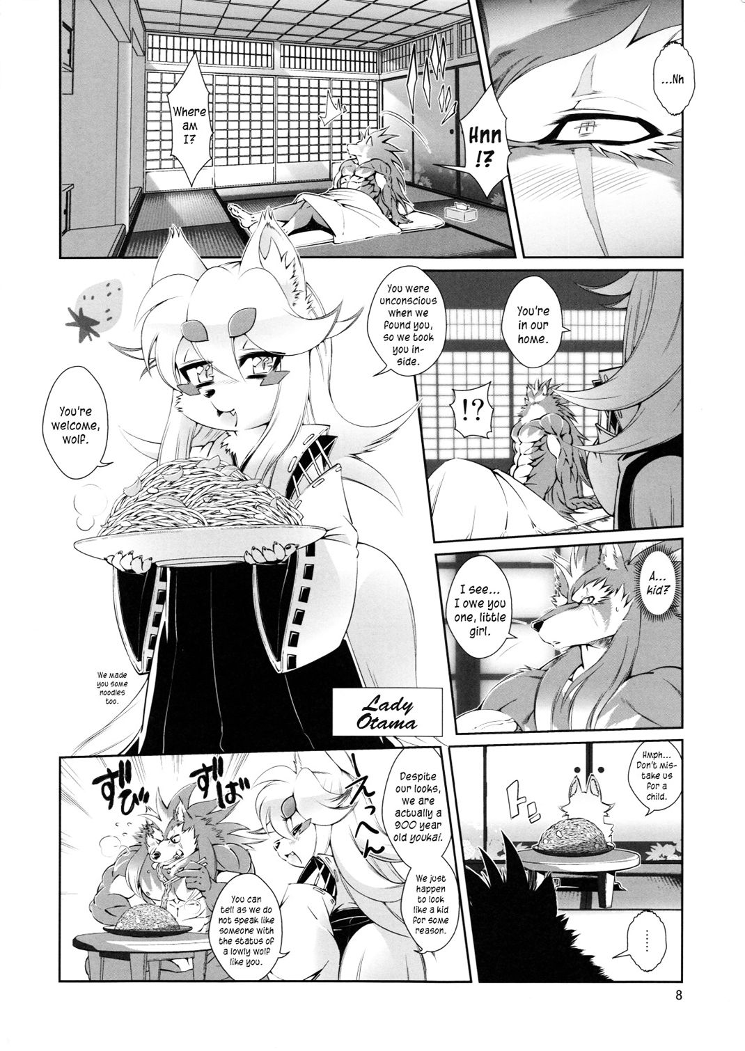 Mahou no Juujin Foxy Rena 4 - The Magical Foxgirl Foxy Rena 4 page 9 full