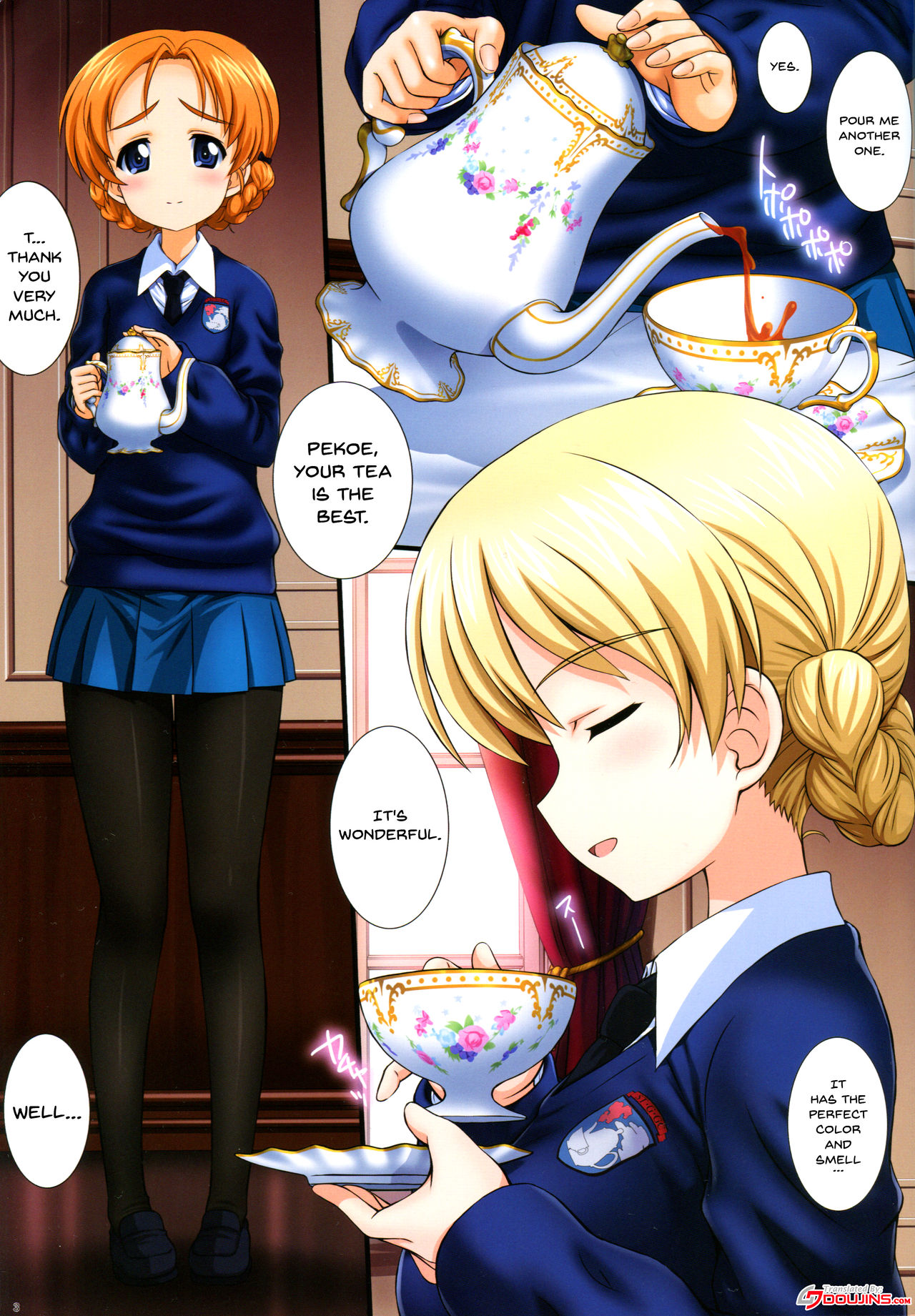 Gochuumon wa Koucha desu ka?? - Is the order a cup of tea?? page 2 full