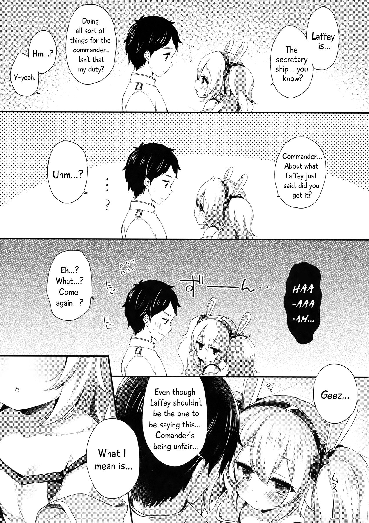 Shikikan, Laffey to… suru? | Commander, Will You... With Laffey? page 6 full